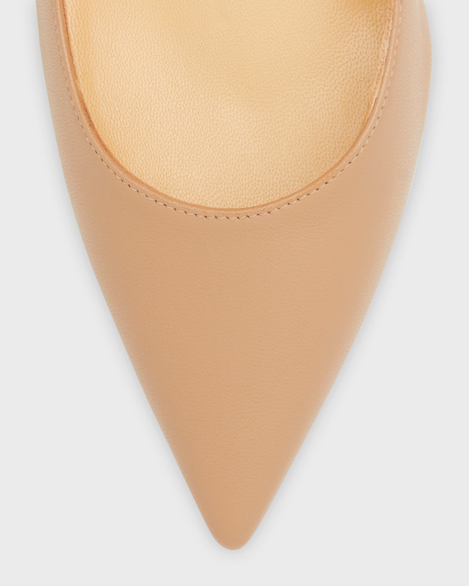 Christian Louboutin Apostrophy Leather Pointed Red-Sole Christian Louboutin Apostrophy Leather Pointed Red-Sole