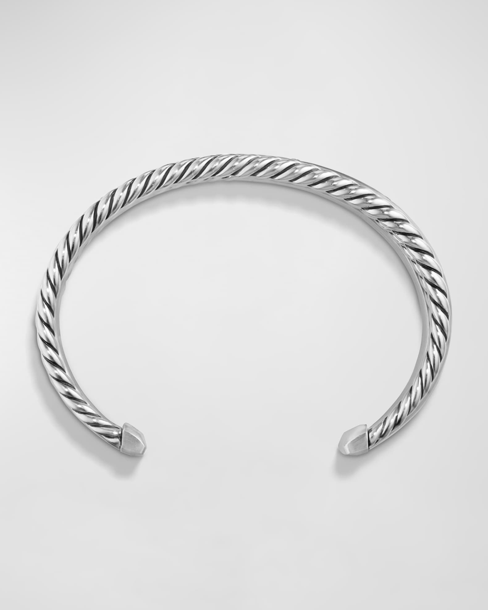 Stax Narrow Cuff Bracelet with Diamonds 1