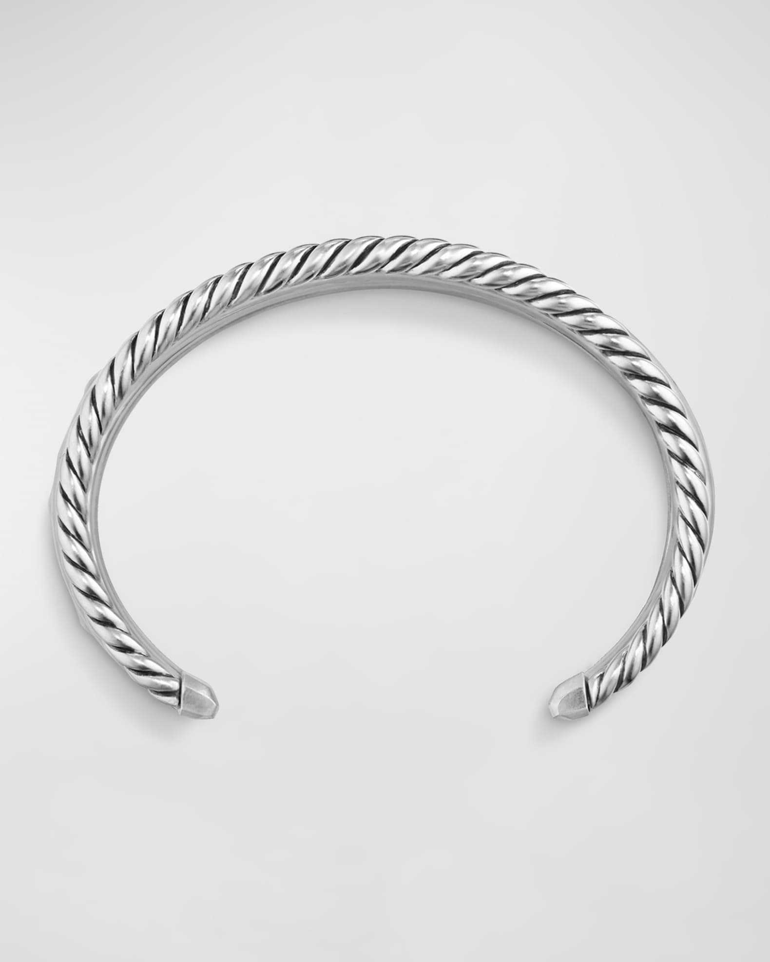 David Yurman Stax Wide Cuff Bracelet with Diamonds Neiman Marcus