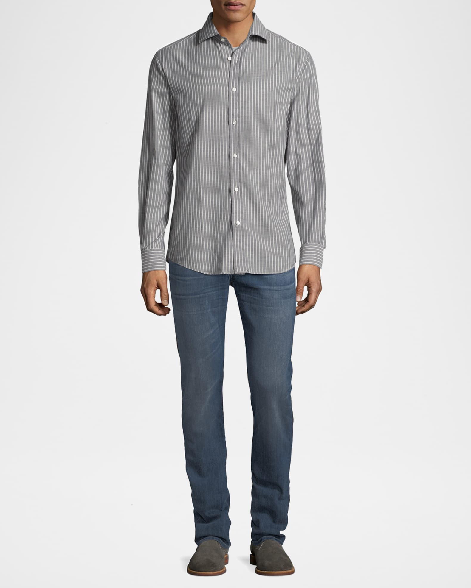 Men's Straight-Leg Airweft Denim Jeans 1