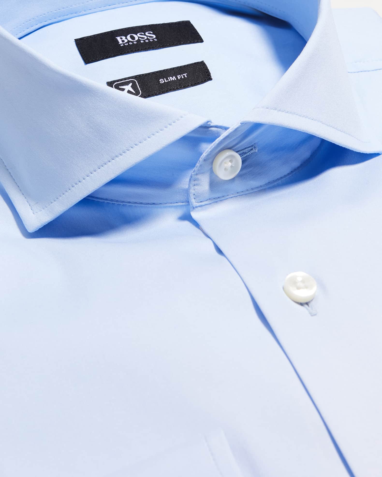 Hugo boss long sleeve dress shirt sales
