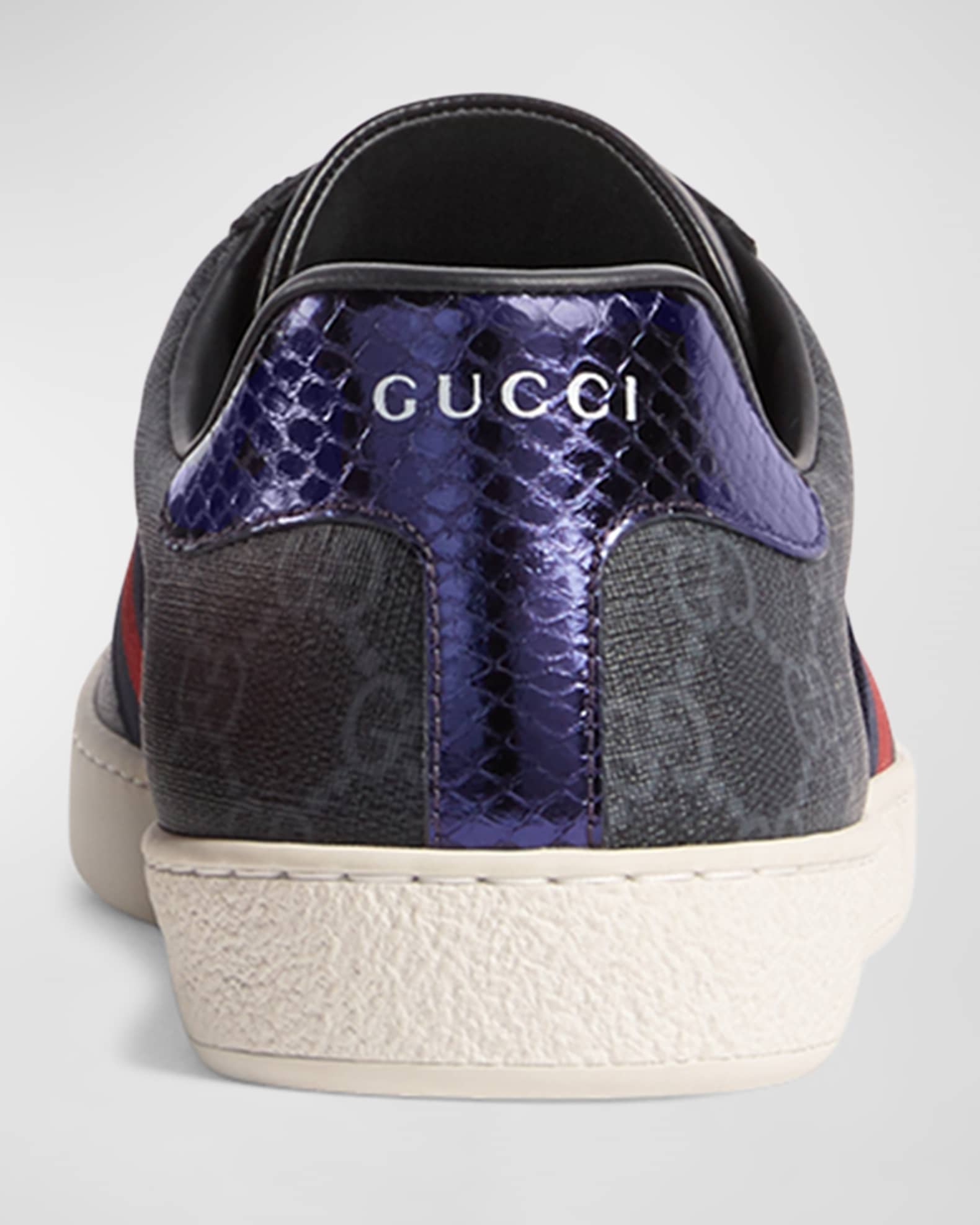 Gucci men's ace gg supreme sale tigers sneaker