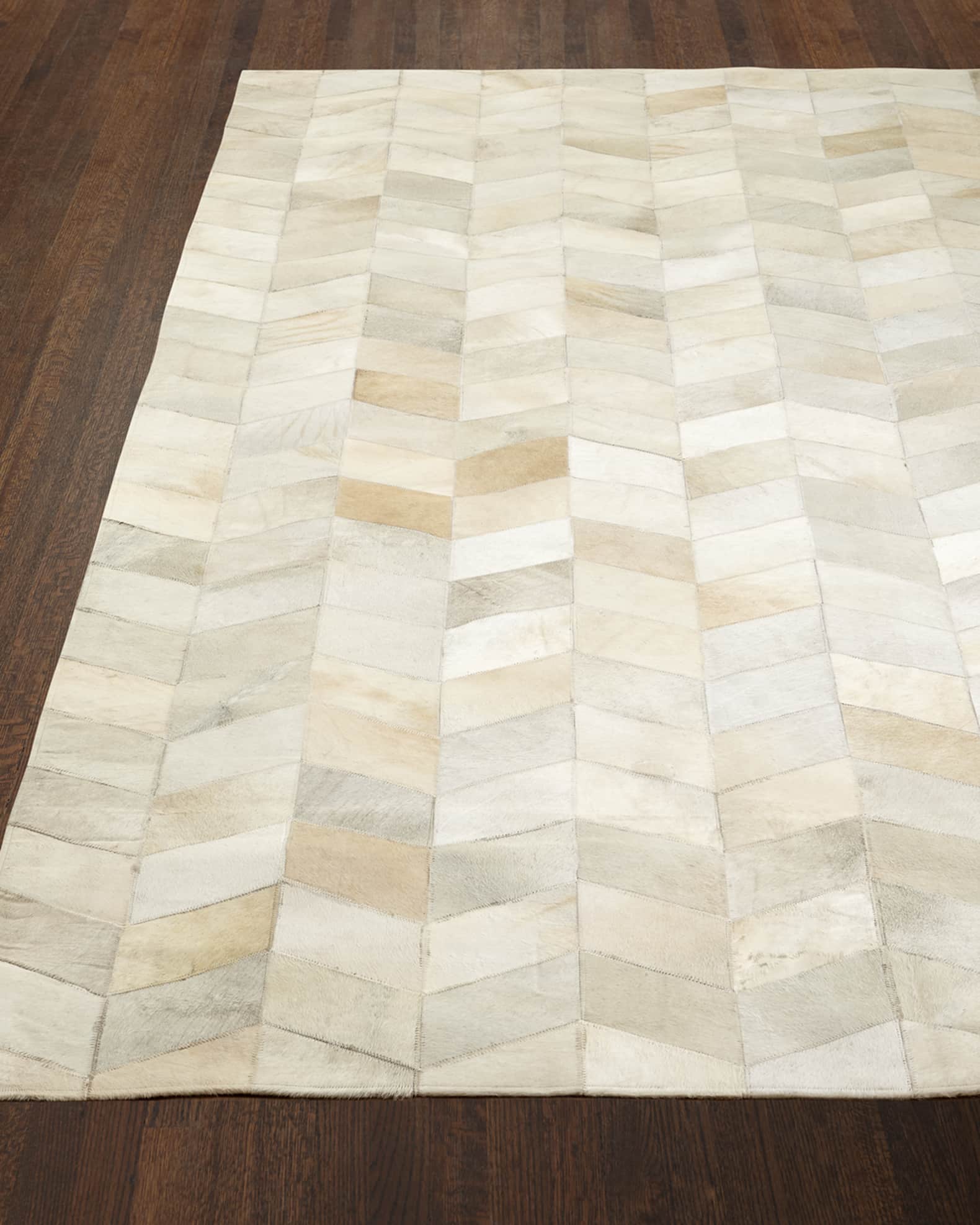 Abbatha Hairhide Rug 0