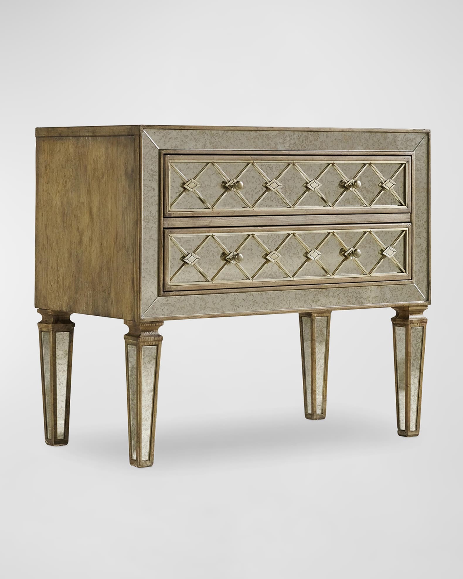 Hooker Furniture Ilyse Mirrored Bachelor's Chest Neiman Marcus