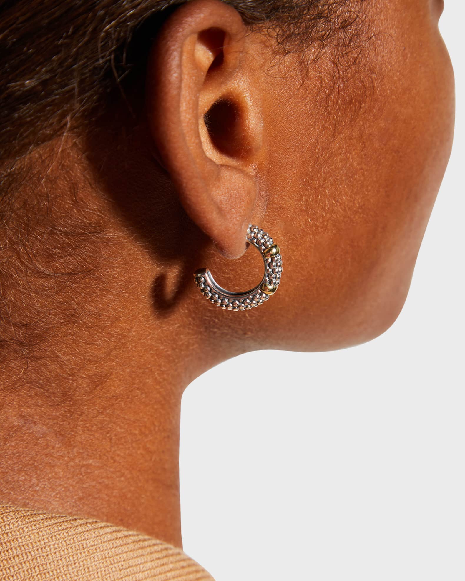 Caviar earrings store