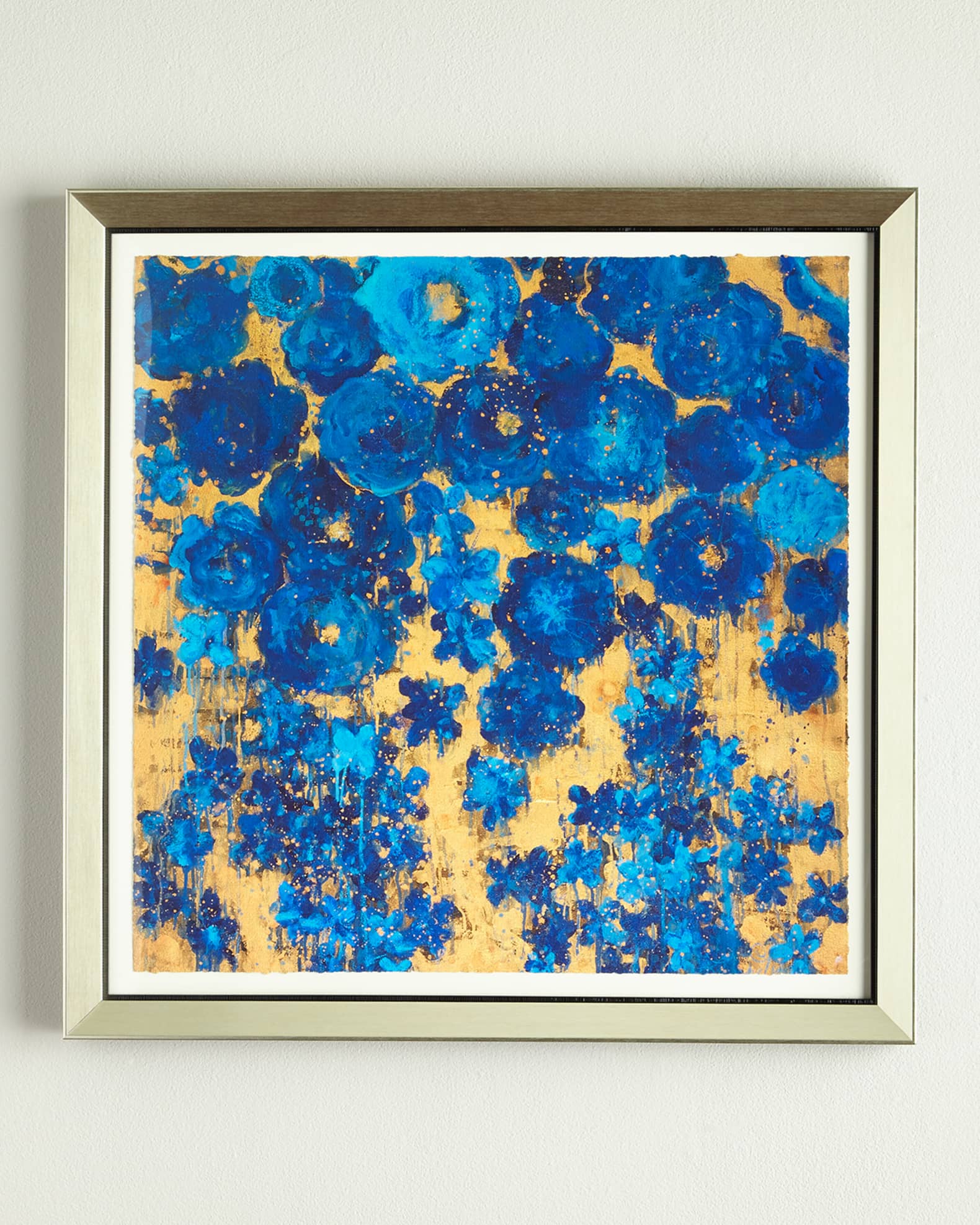 "Floral #8" Abstract Giclee on Paper Wall Art 0