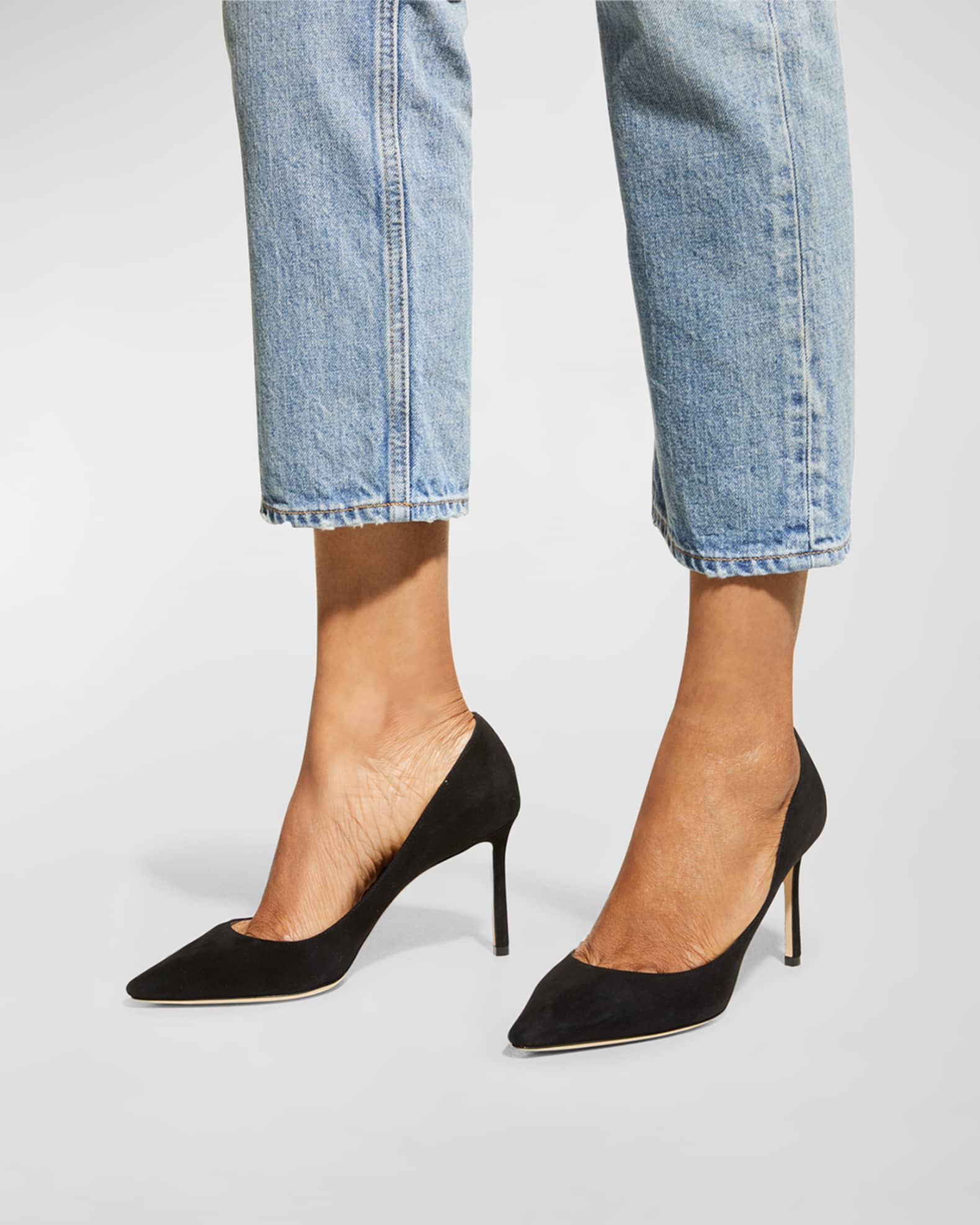 Romy Suede 85mm Pump