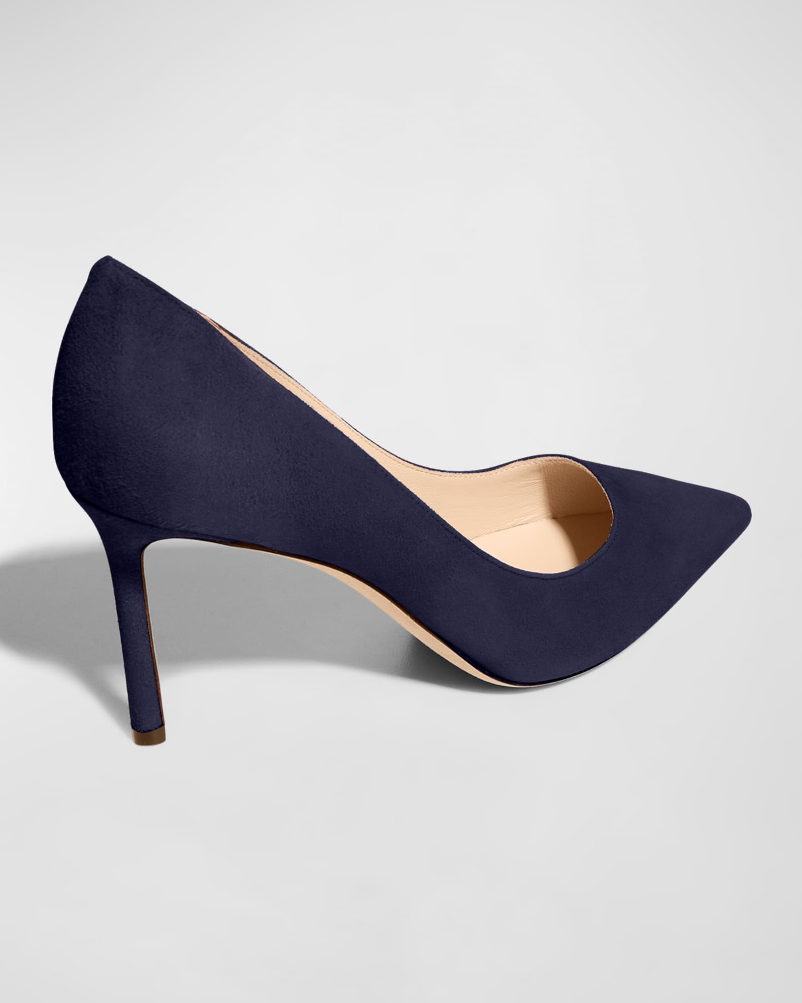 Jimmy Choo Romy Suede 85mm Pump | Neiman Marcus