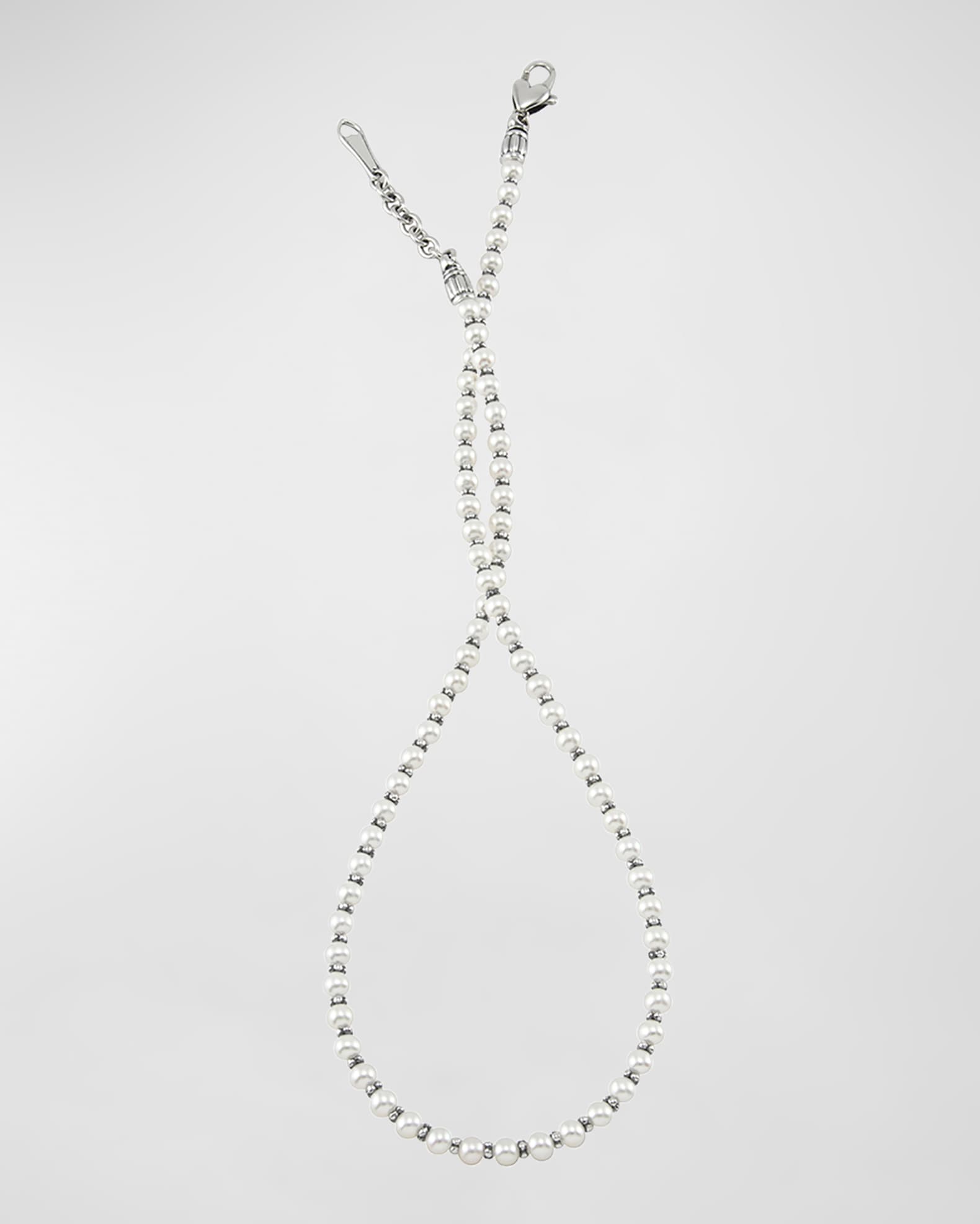 LAGOS Kinder Sterling Silver Pearl Necklace Neiman Marcus