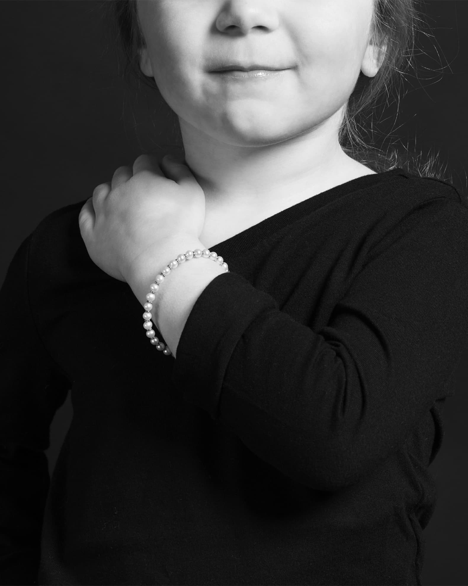 Kinder Pearl & Gold Cavier Bracelet 1
