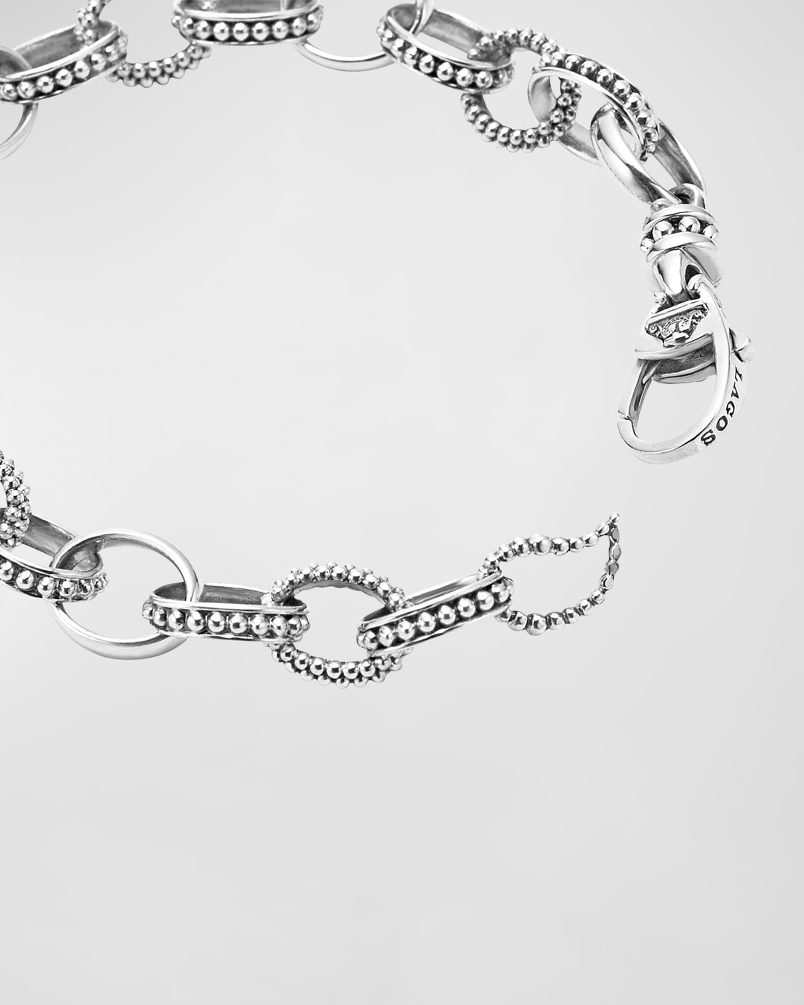 Caviar Link gelpolish Chain Bracelet