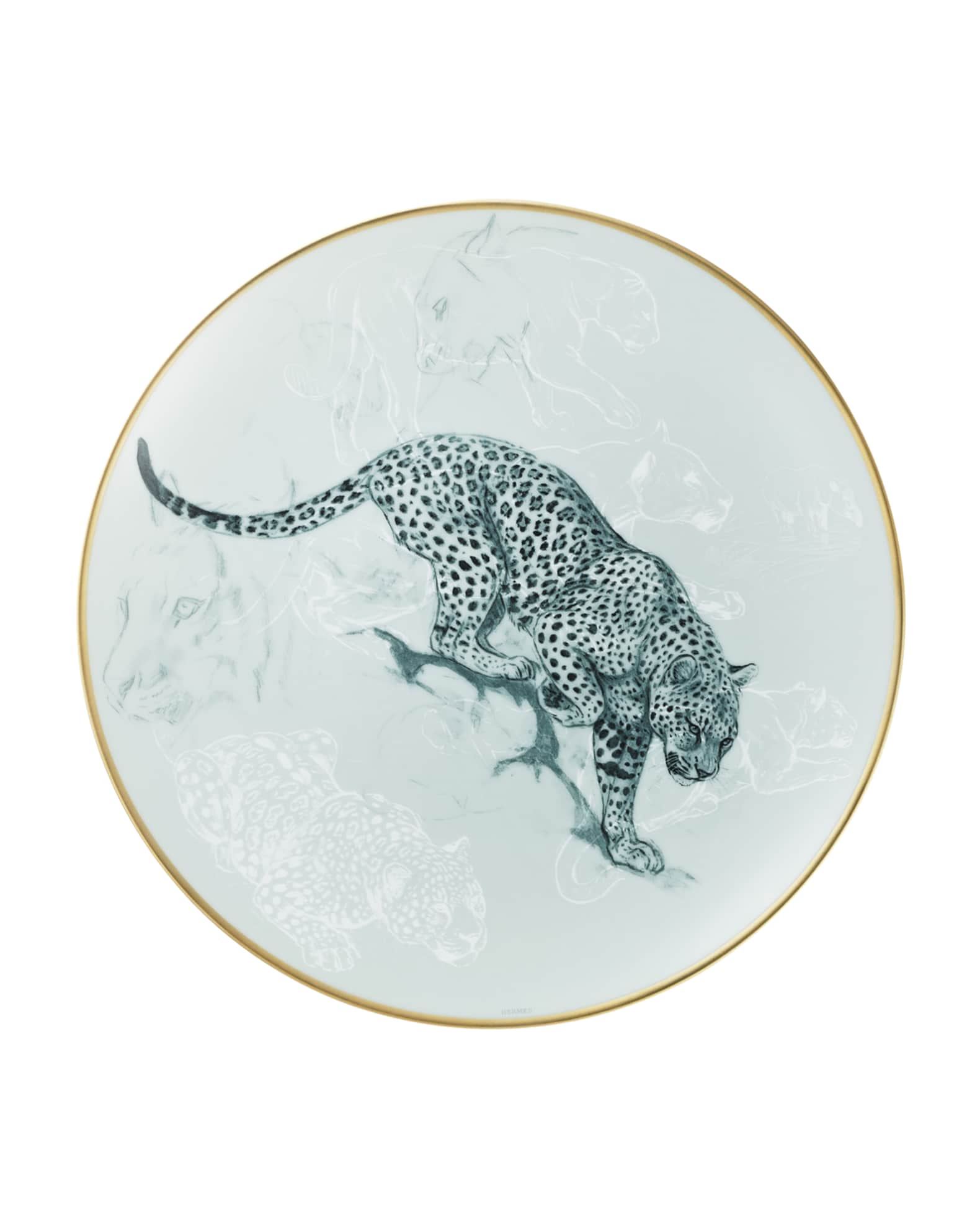 Carnets d'Equateur Panther Salad Plate 0