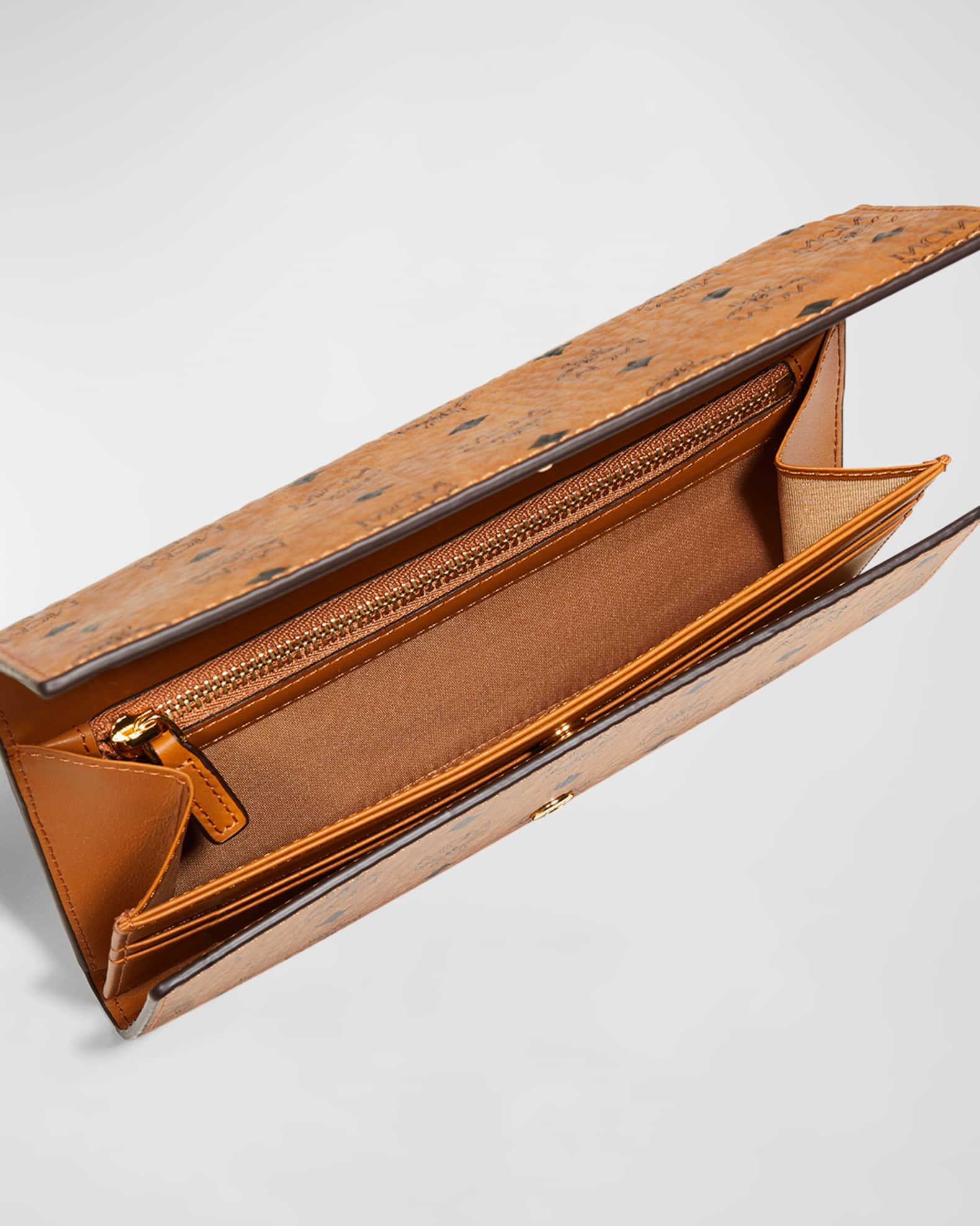 Three fold wallet in visetos original outlet