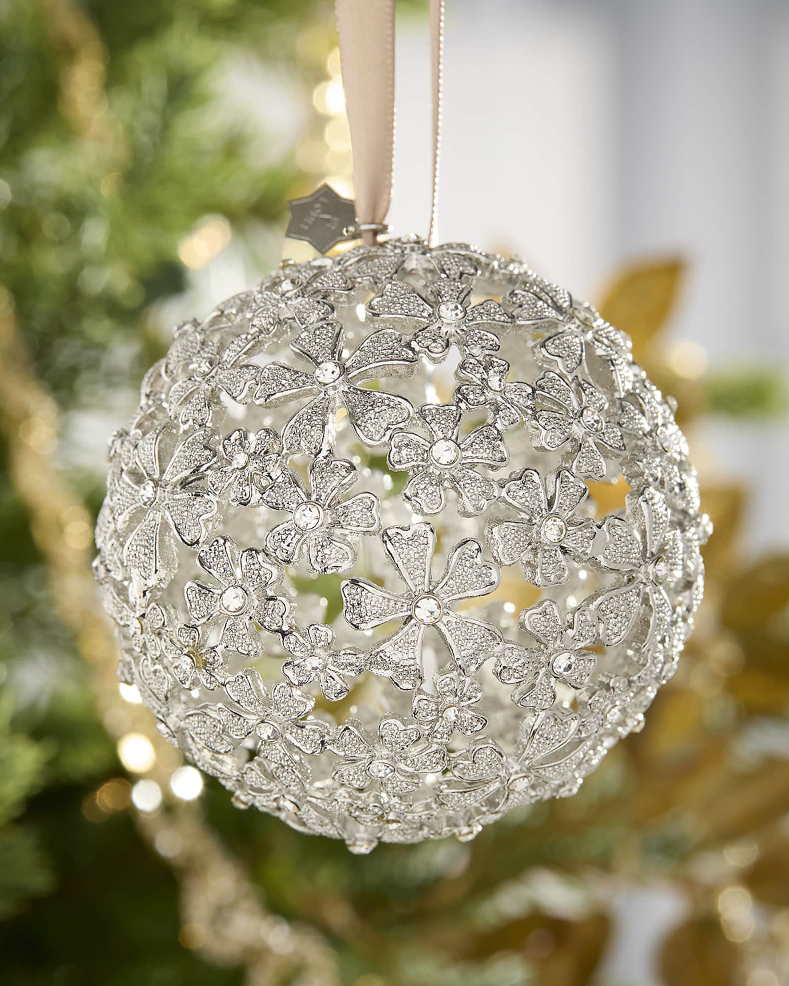 Garland Globe Christmas Ornament  0