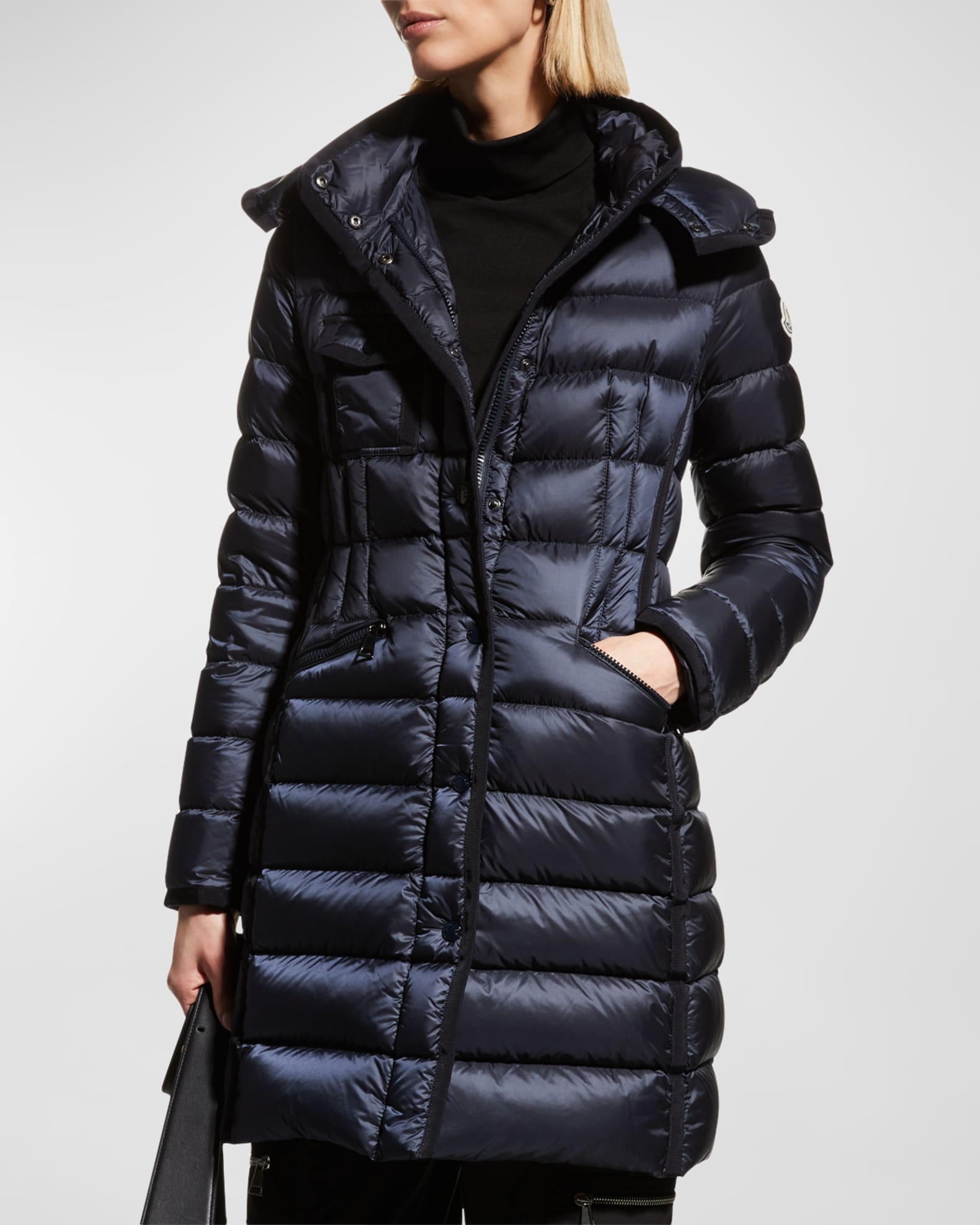 Moncler Hermine Hooded Puffer Jacket Neiman Marcus