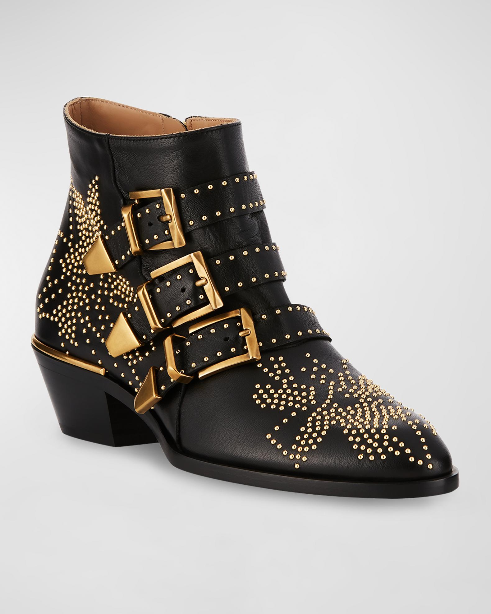 Chloe Susanna 30MM Bootie | Neiman Marcus