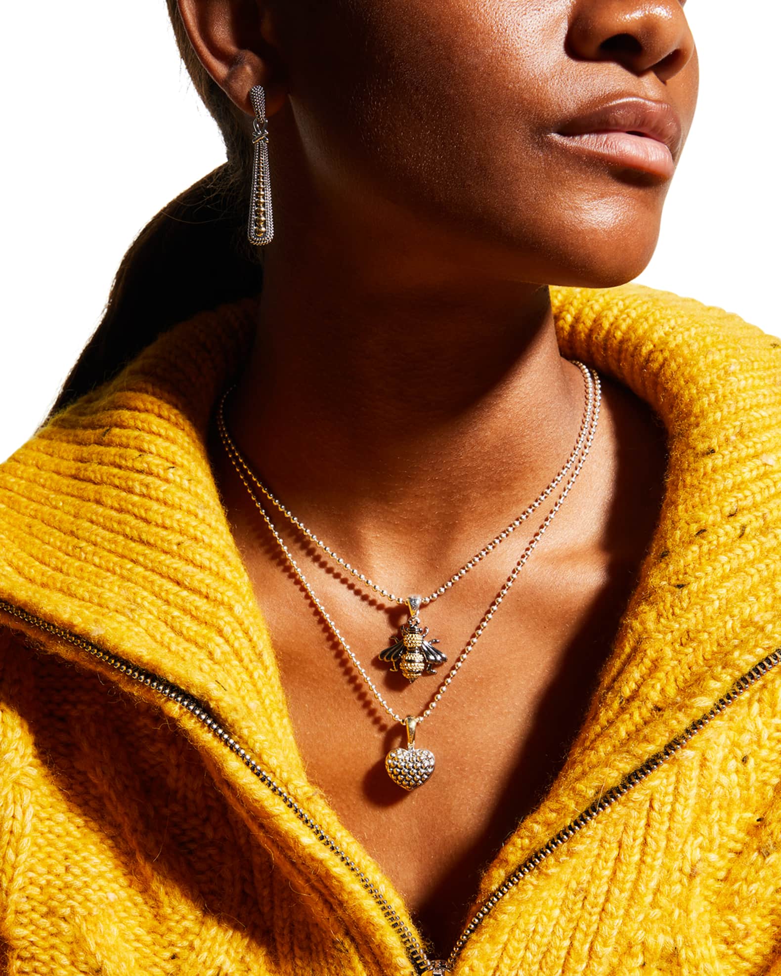 Lagos heart necklace deals