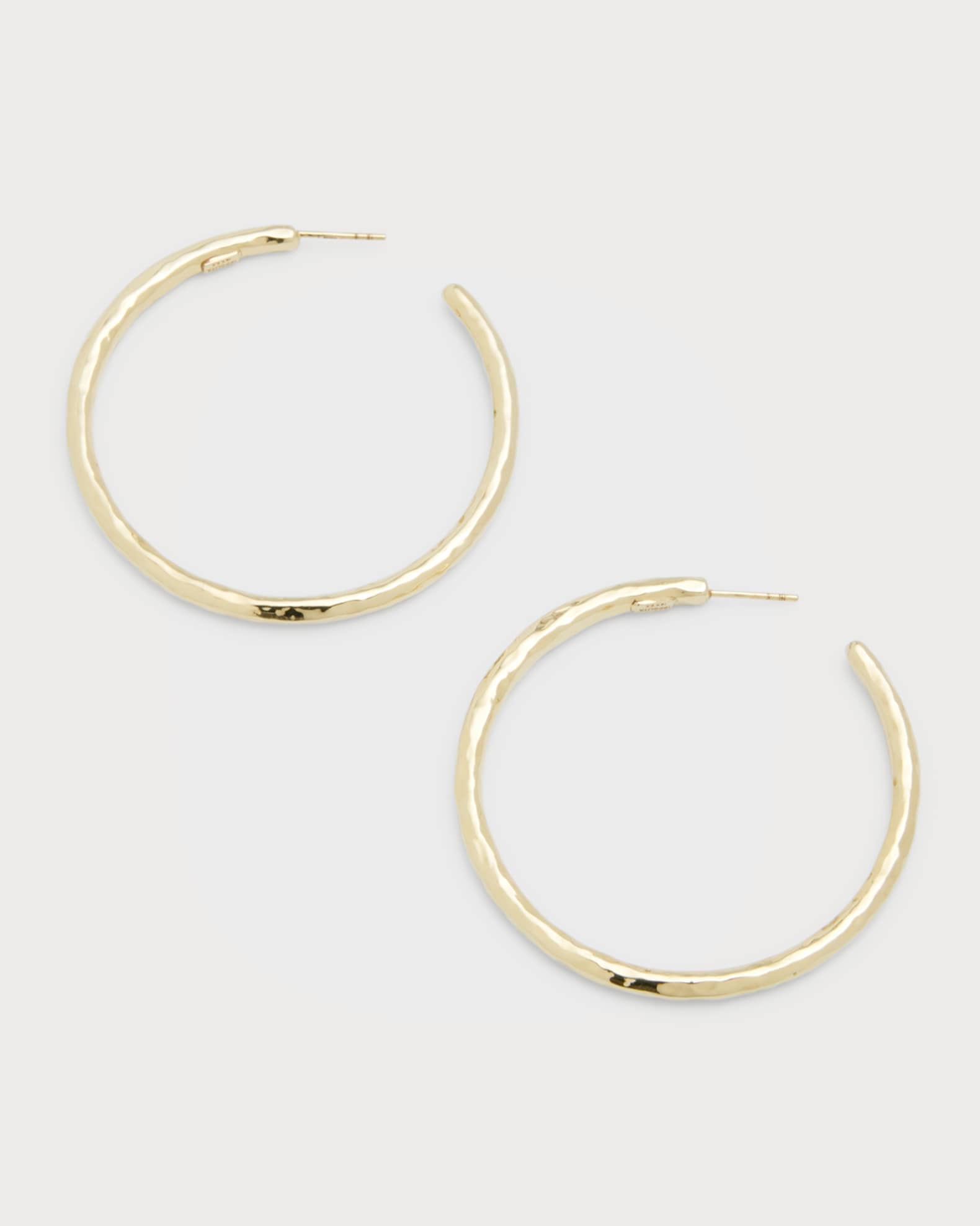 Large Hoop Earrings in 18K Gold 0