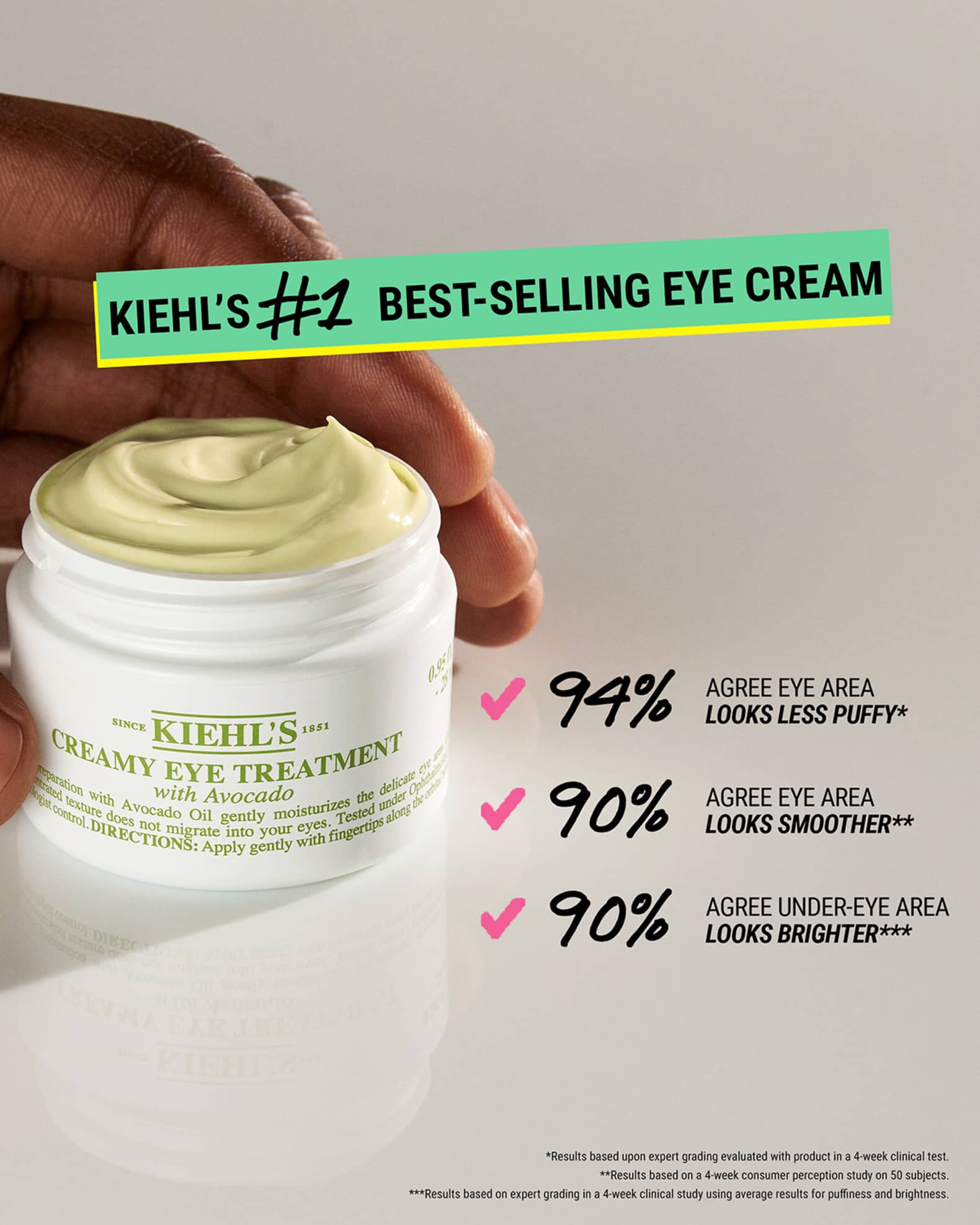 Kiehl's Since 1851 Creamy Eye Treatment with Avocado, 0.5 oz. Neiman Marcus