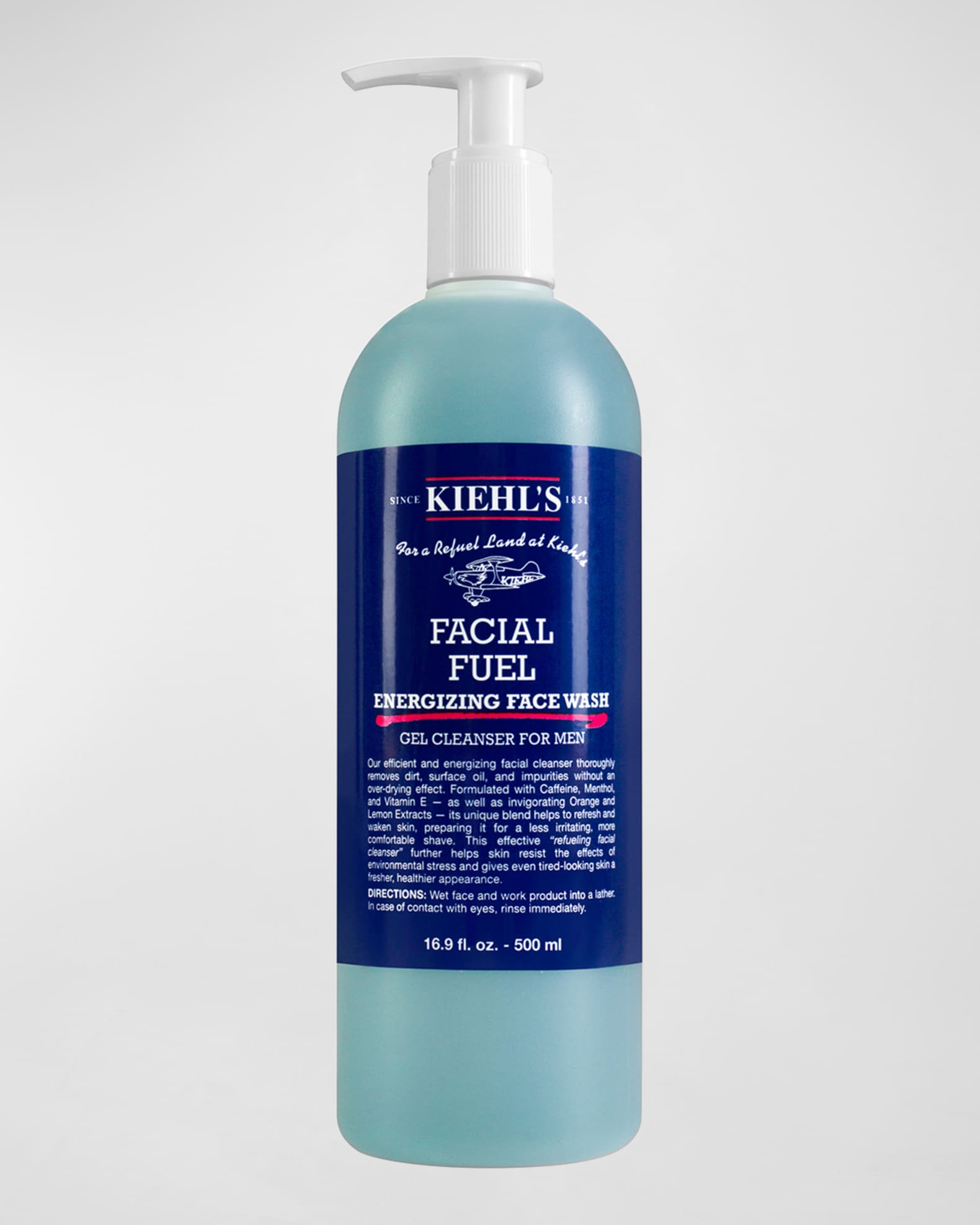 Kiehl's Since 1851 Facial Fuel Energizing Face Wash, 16.9 oz.