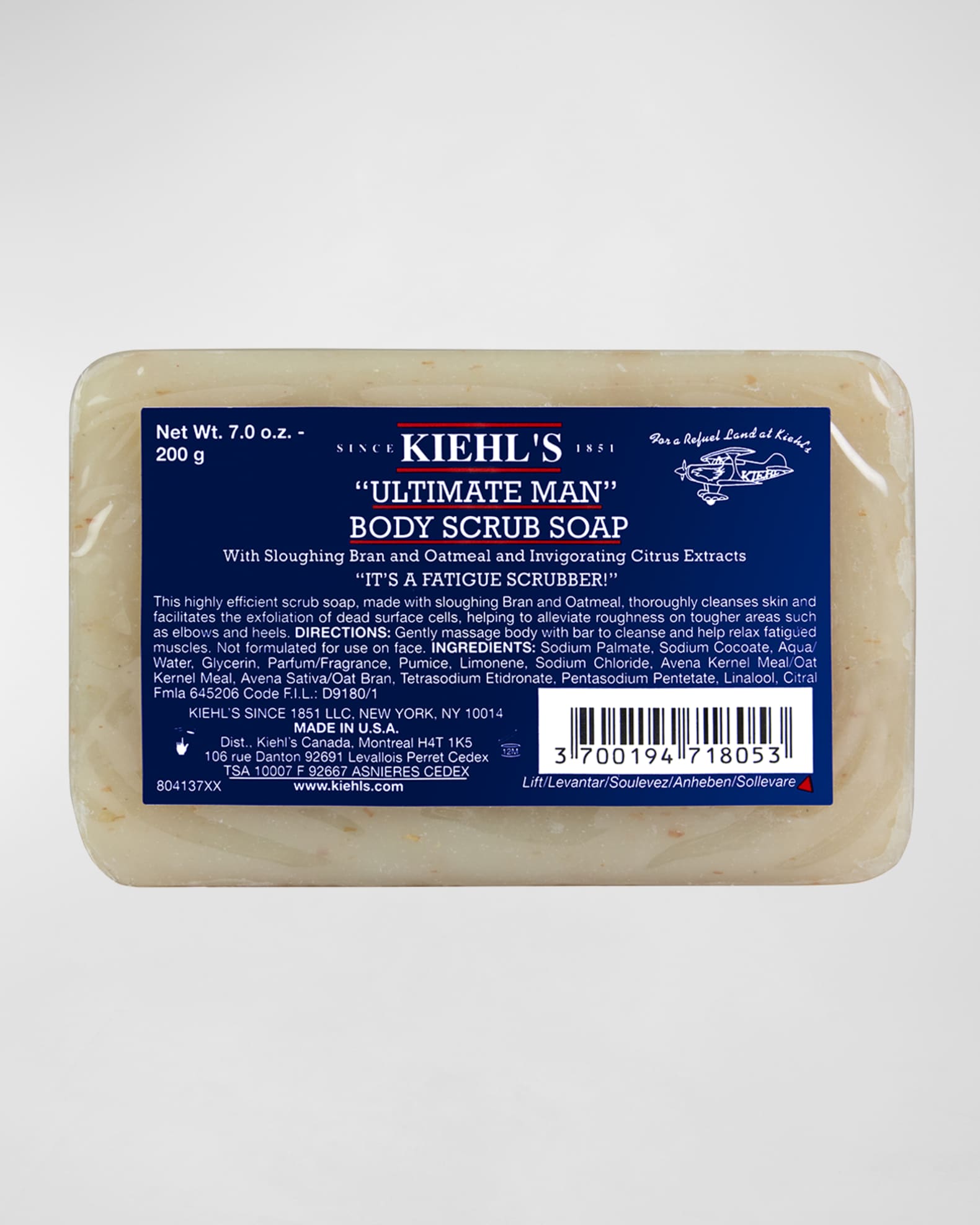 Kiehl's Since 1851 7 oz. "Ultimate Man" Body Scrub Soap