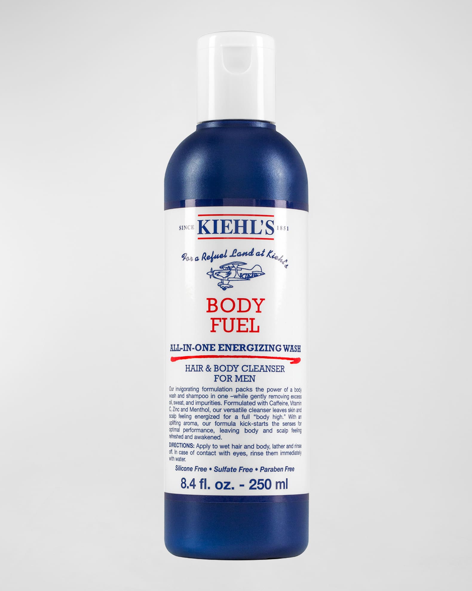 Kiehl's Since 1851 Body Fuel All-In-One Energizing Wash for Hair