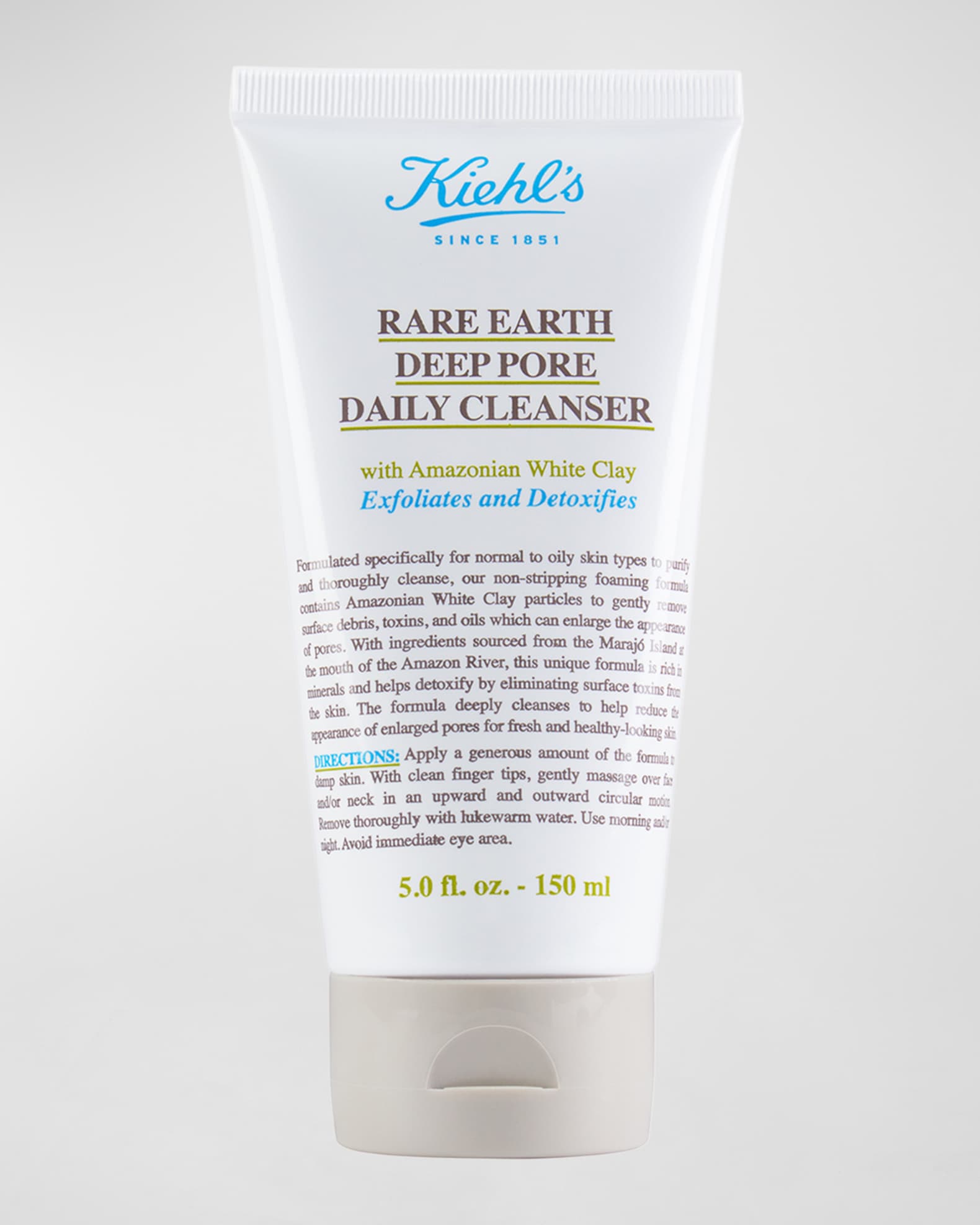 Kiehl's Since 1851 Rare Earth Deep Pore Daily Cleanser, 5 oz.