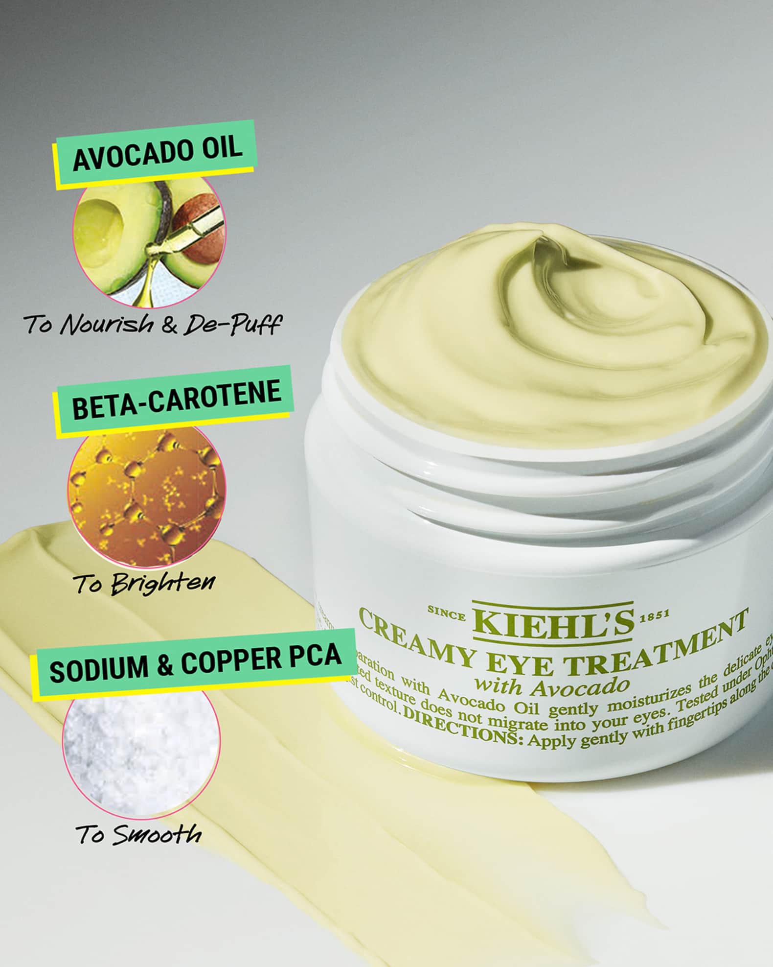 Kiehl's Since 1851 Creamy Eye Treatment with Avocado, 0.95 oz