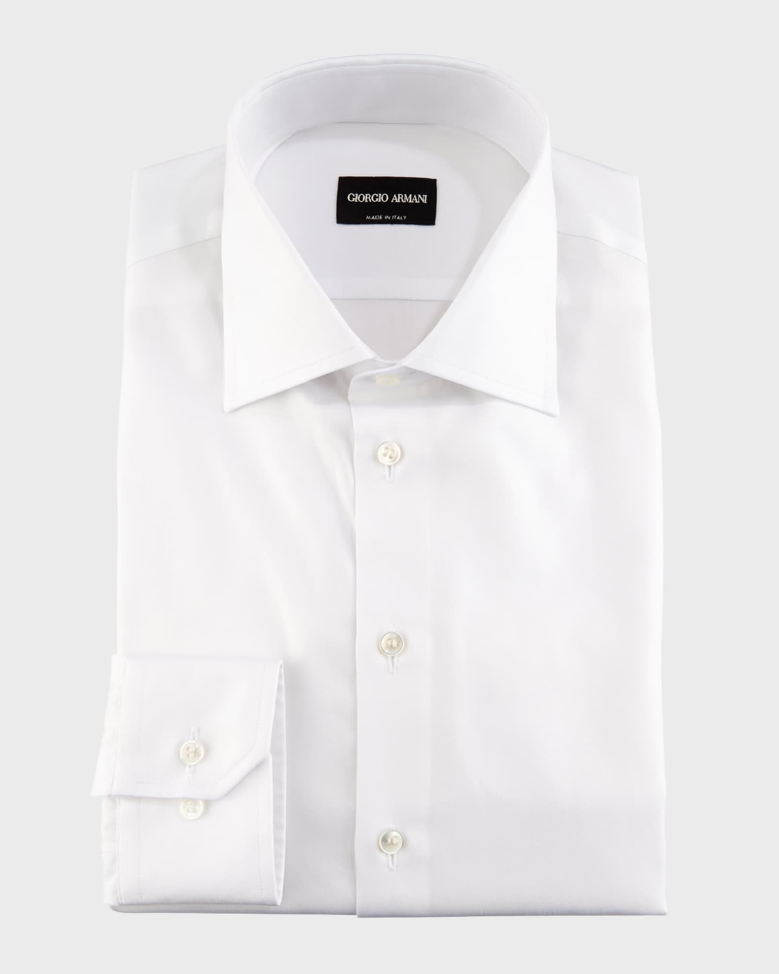 Armani white dress shirt Clearance