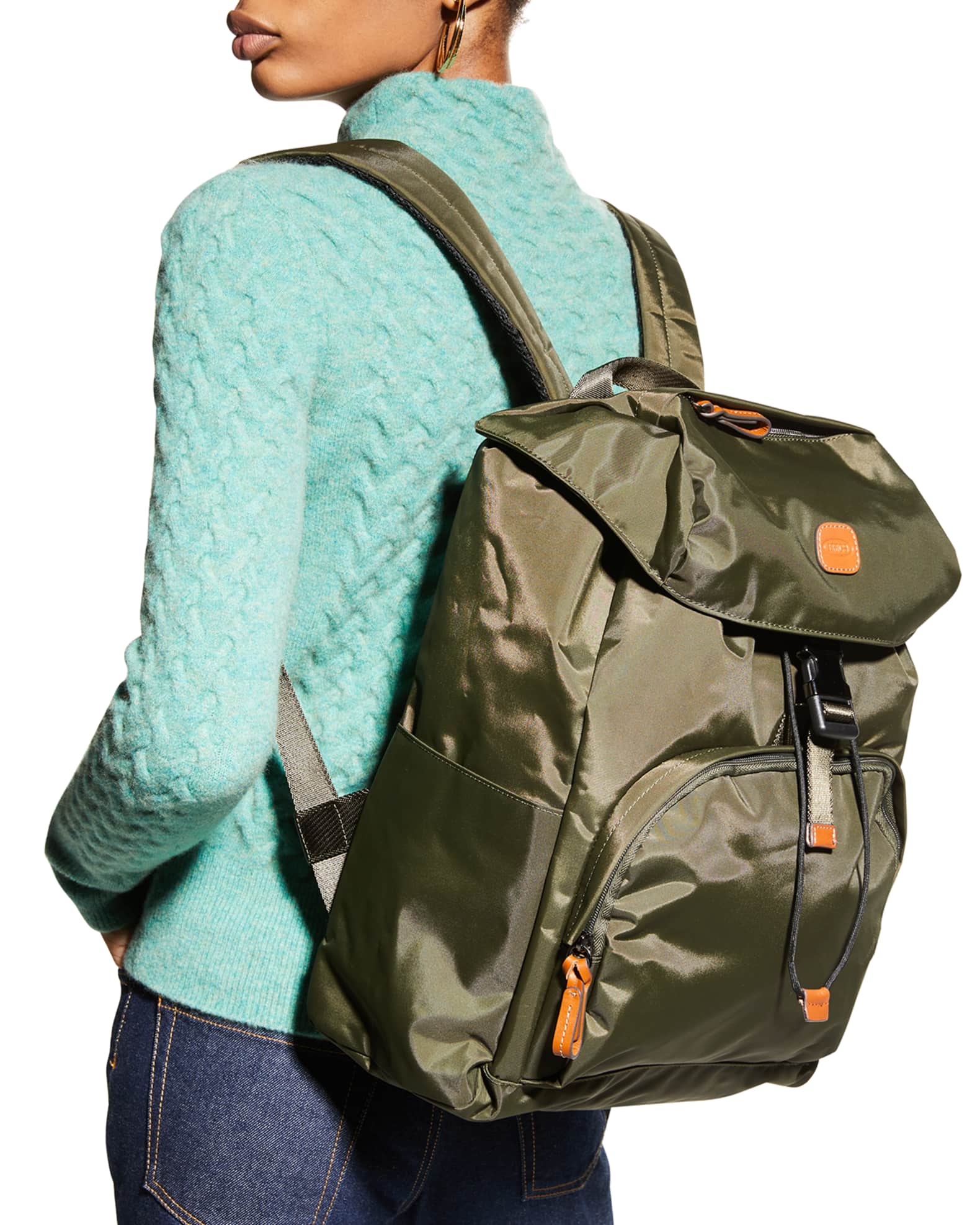 Bric's Olive XBag Excursion Backpack Neiman Marcus