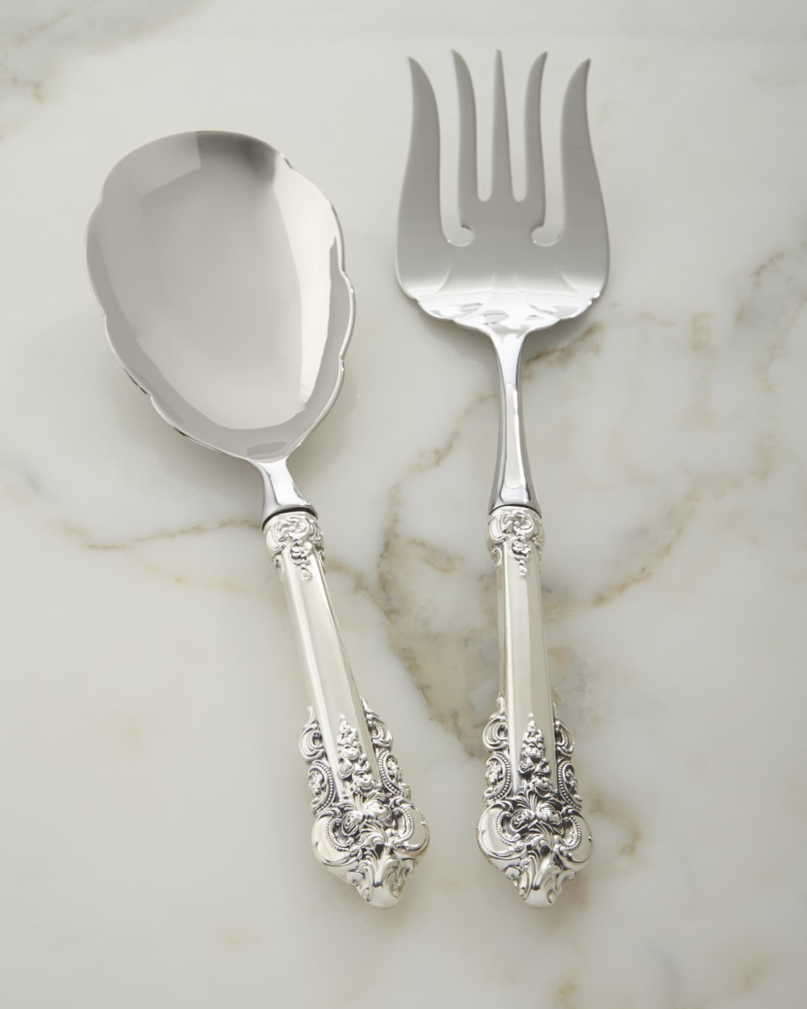 Baroque Flatware Set Grand Baroque Sterling Silver Grande Baroque