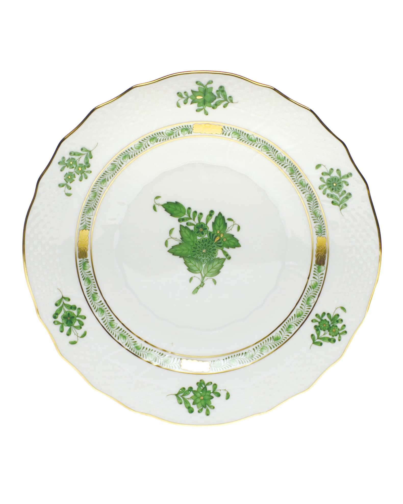 Green Chinese Bouquet Salad Plate 0