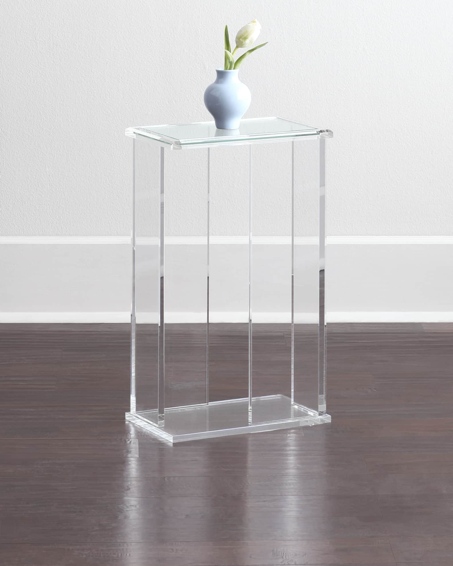 Chase Acrylic End Table 0