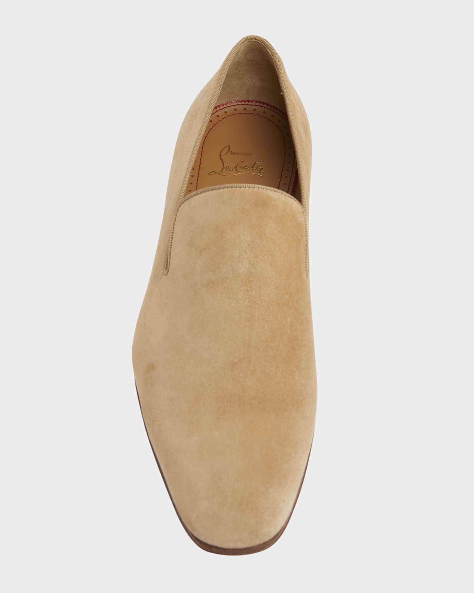 Men's Dandelion Velour Slip-On Loafers