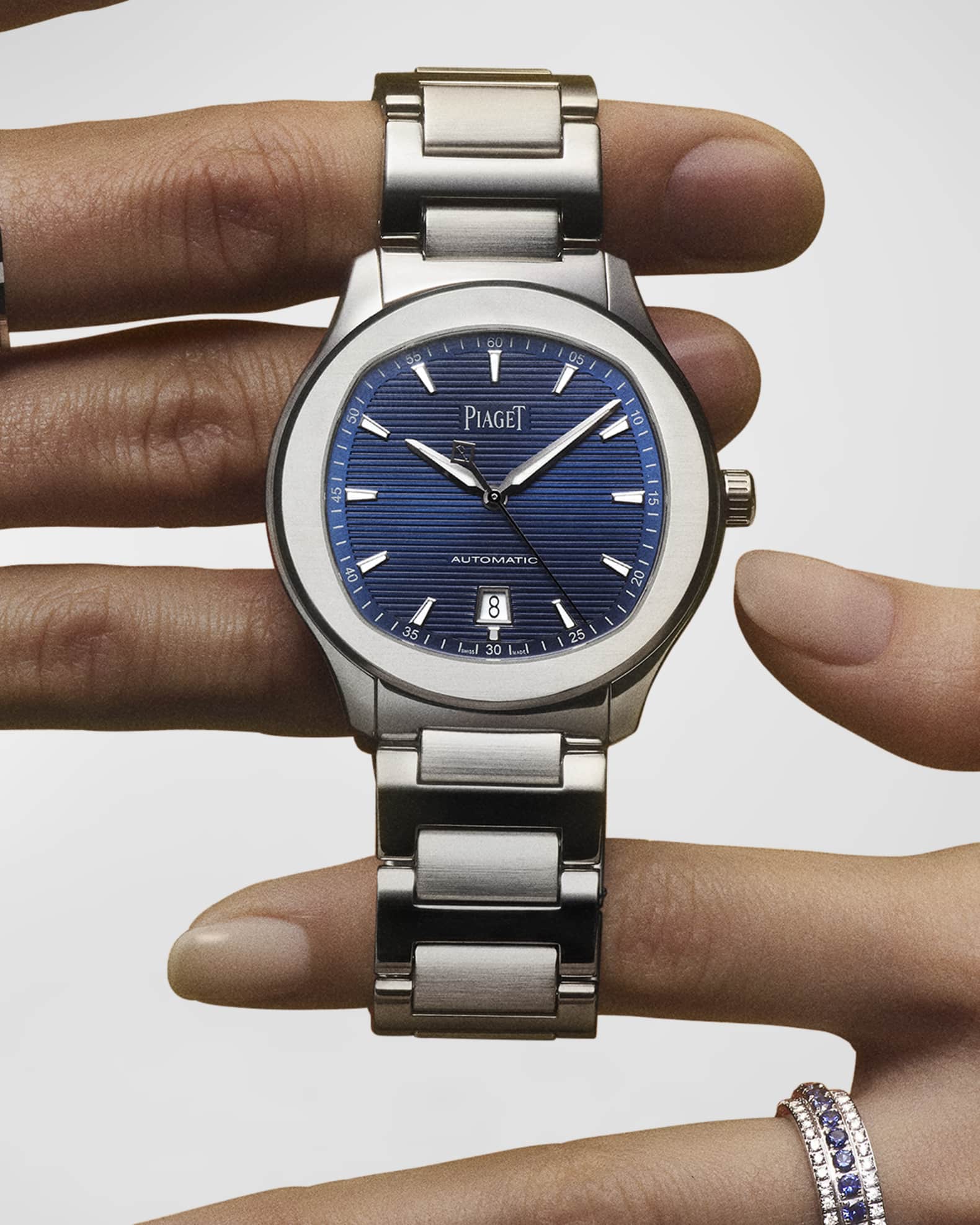 Polo 42mm Stainless Steel Automatic Watch 1