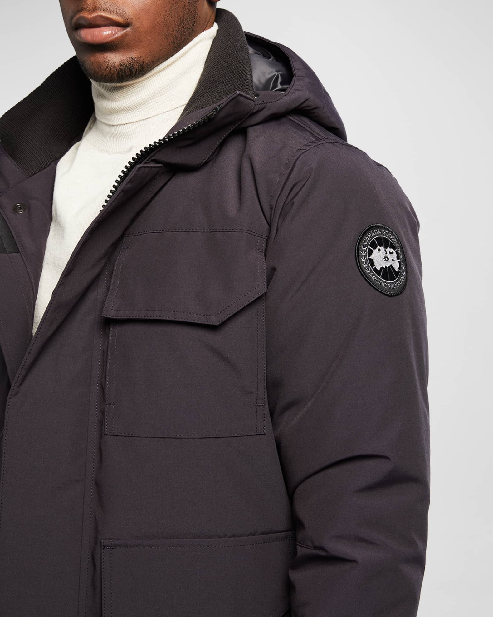 Canada Goose Men's Maitland Hooded Parka Coat | Neiman Marcus