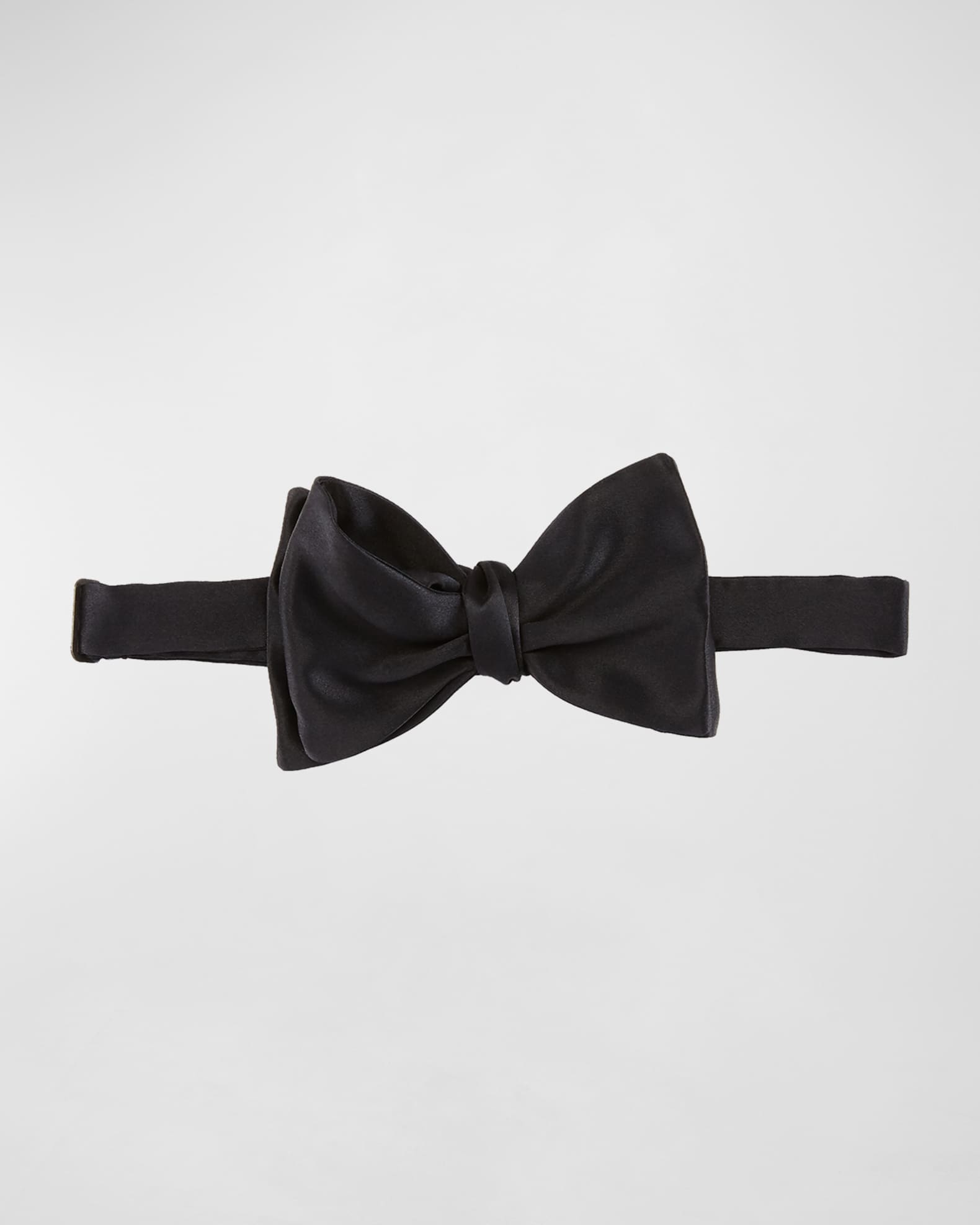 Self-Tie Satin Bow Tie 0