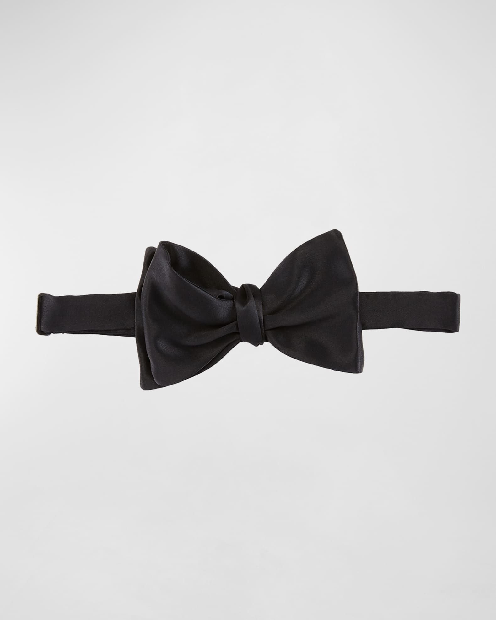 Stefano Ricci Self-Tie Satin Bow Tie | Neiman Marcus