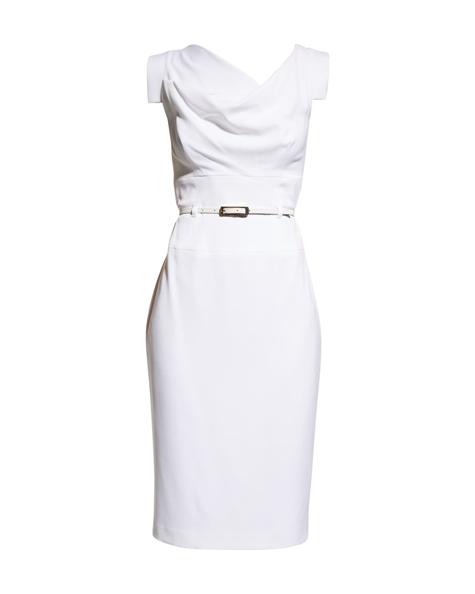 Jackie o belted dress top
