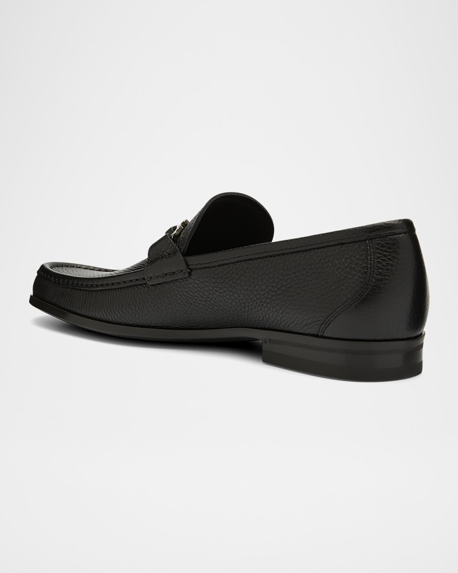 Salvatore Ferragamo Men’s Rain Lux Leather Loafer Salvatore Ferragamo Rain Lux Leather Loafers - Brown Loafers  main image 2