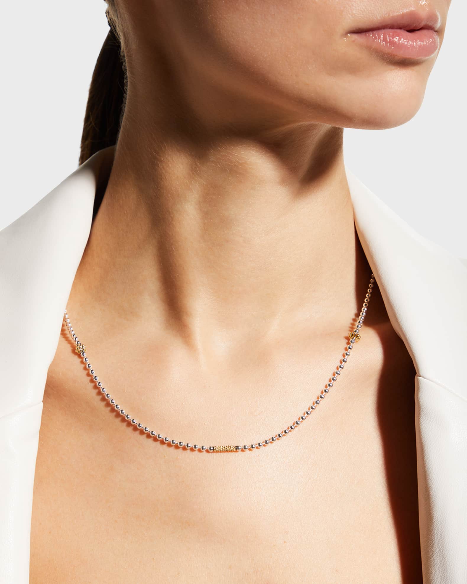 Lagos caviar icon necklace deals