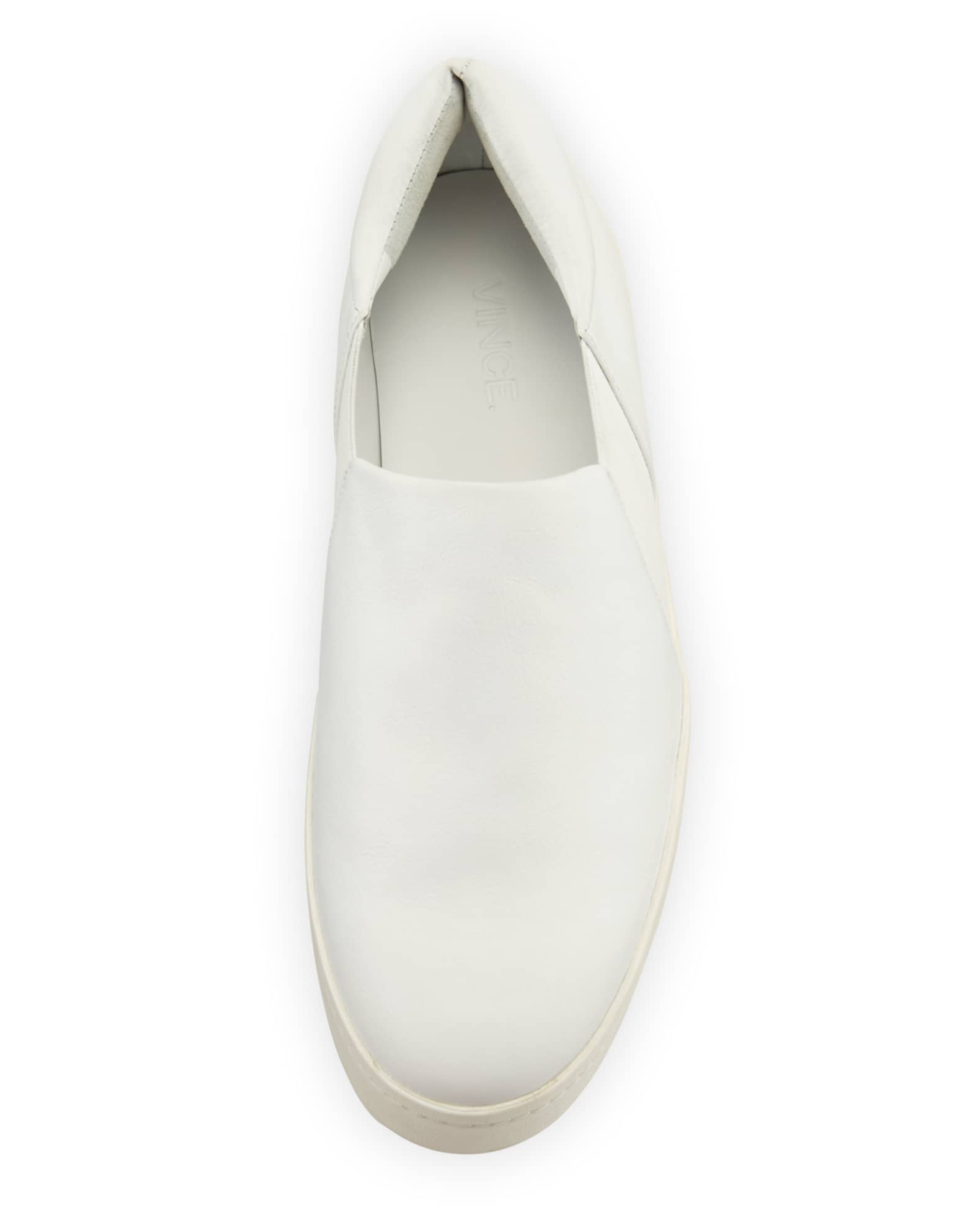 Vince Warren White Plaster Leather 6