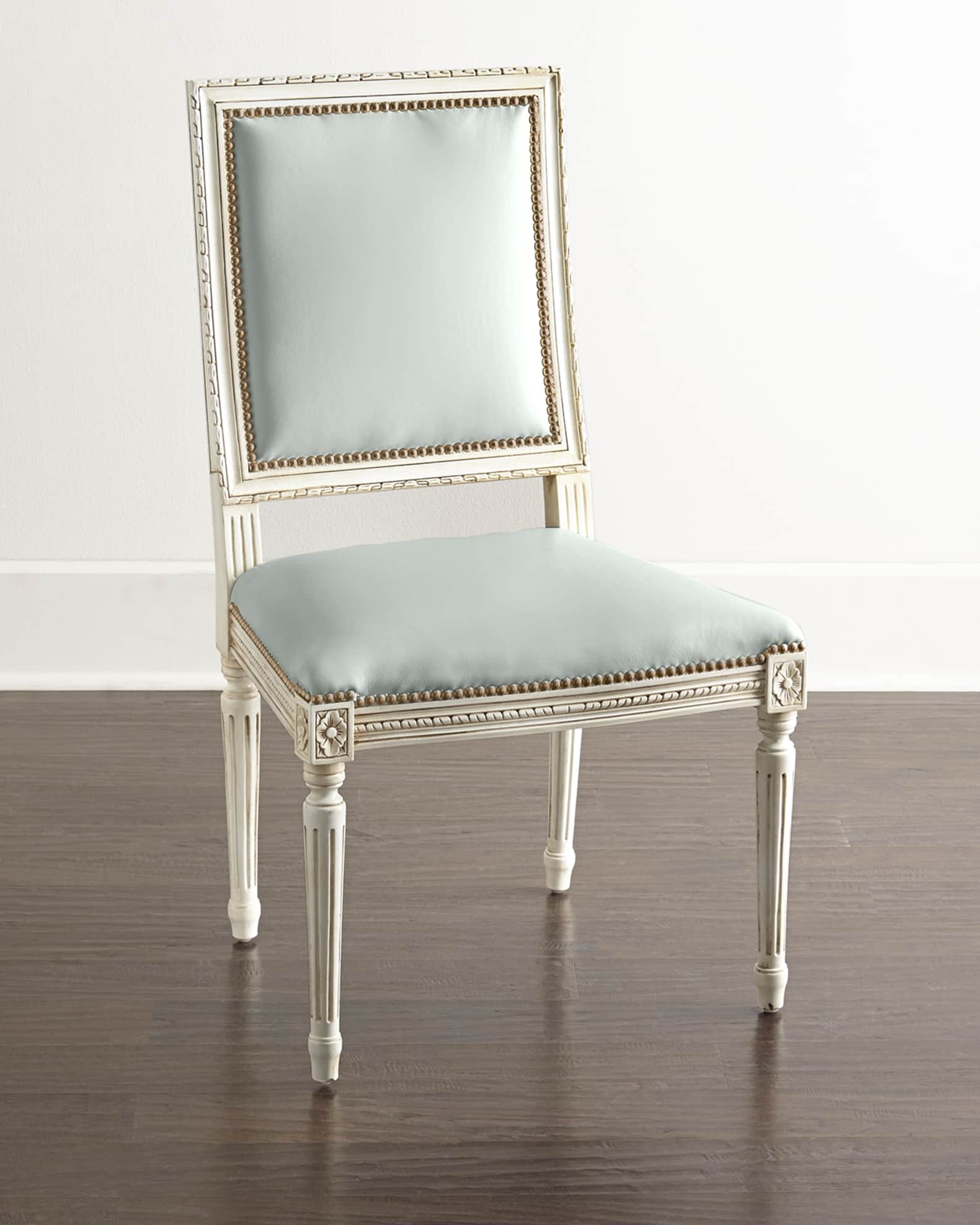 Ingram Leather Dining Chair 0
