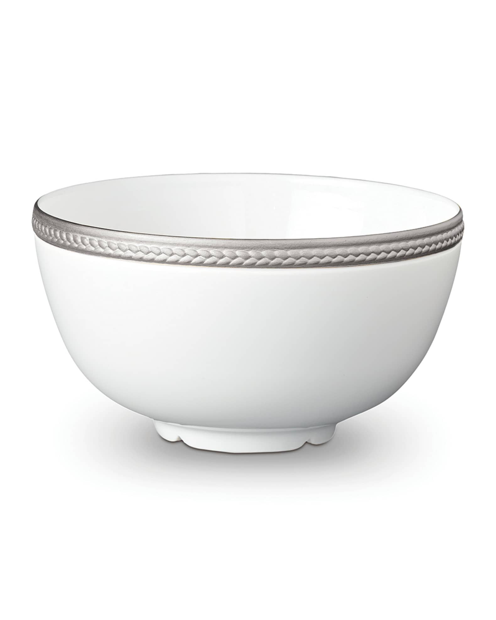 Soie Tressee Platinum Cereal Bowl 0