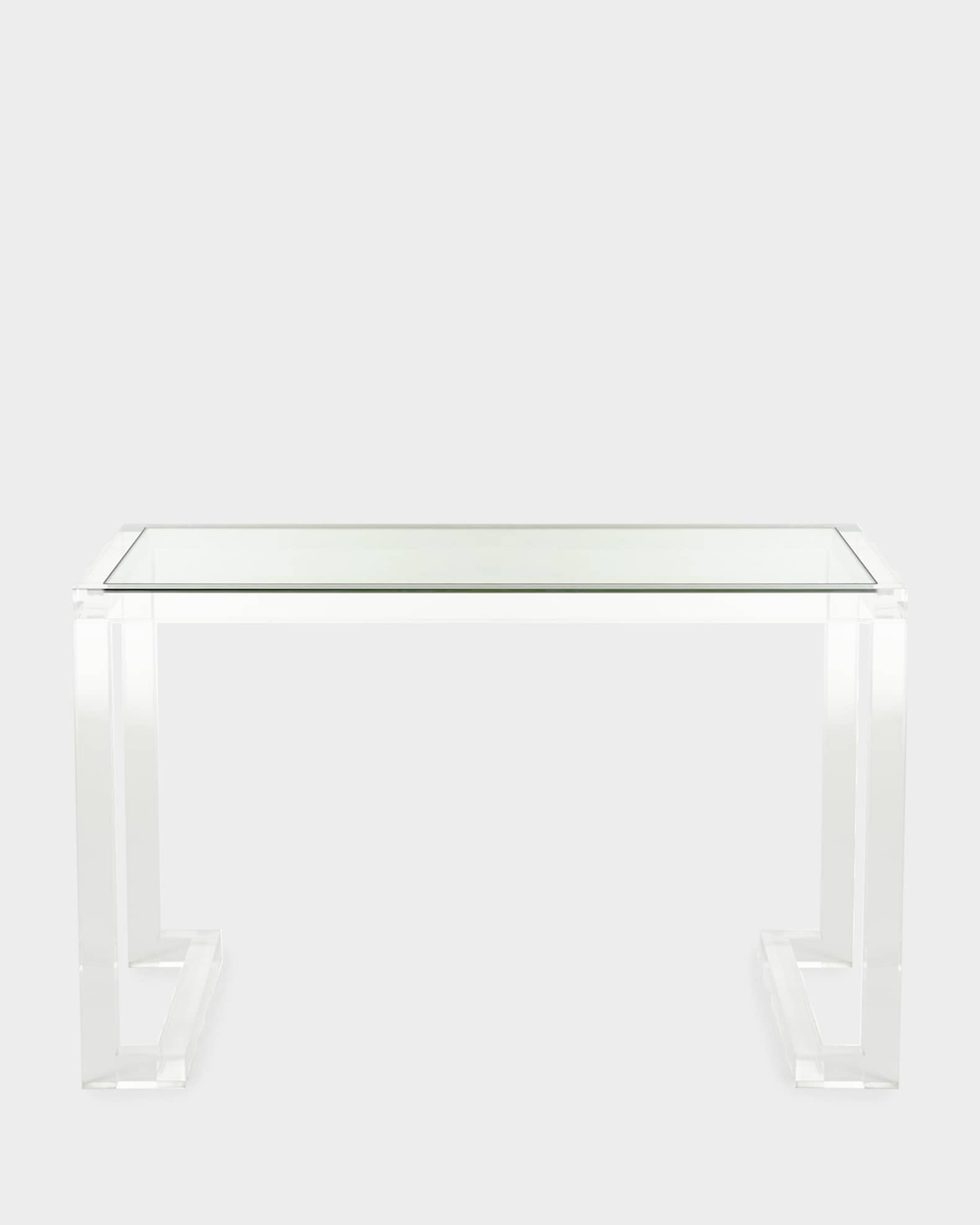Ava Acrylic Writing Desk 0