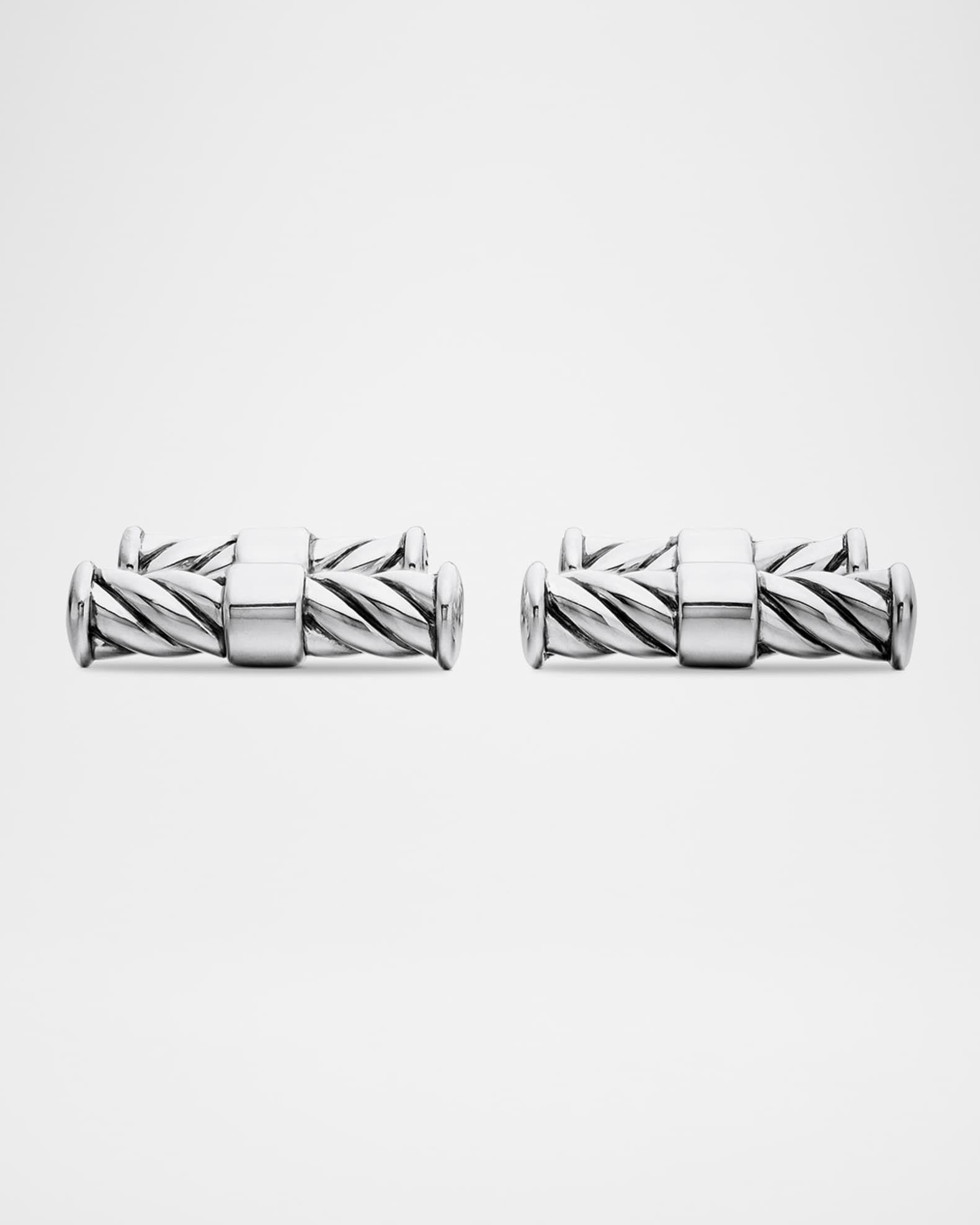Men's Classic Cable Cuff Links 0