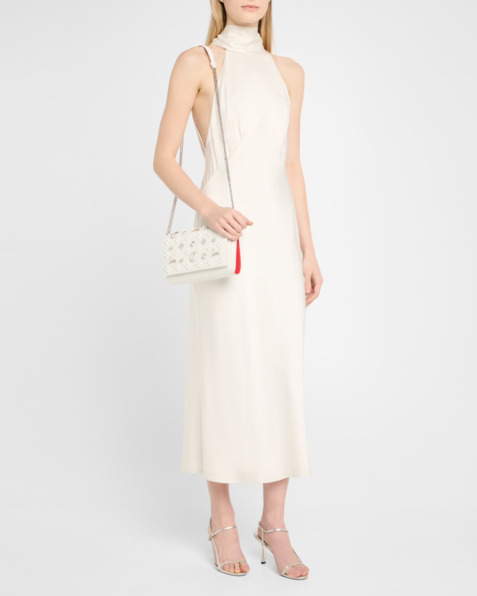Paloma Clutch in Loubinthesky Leather 1