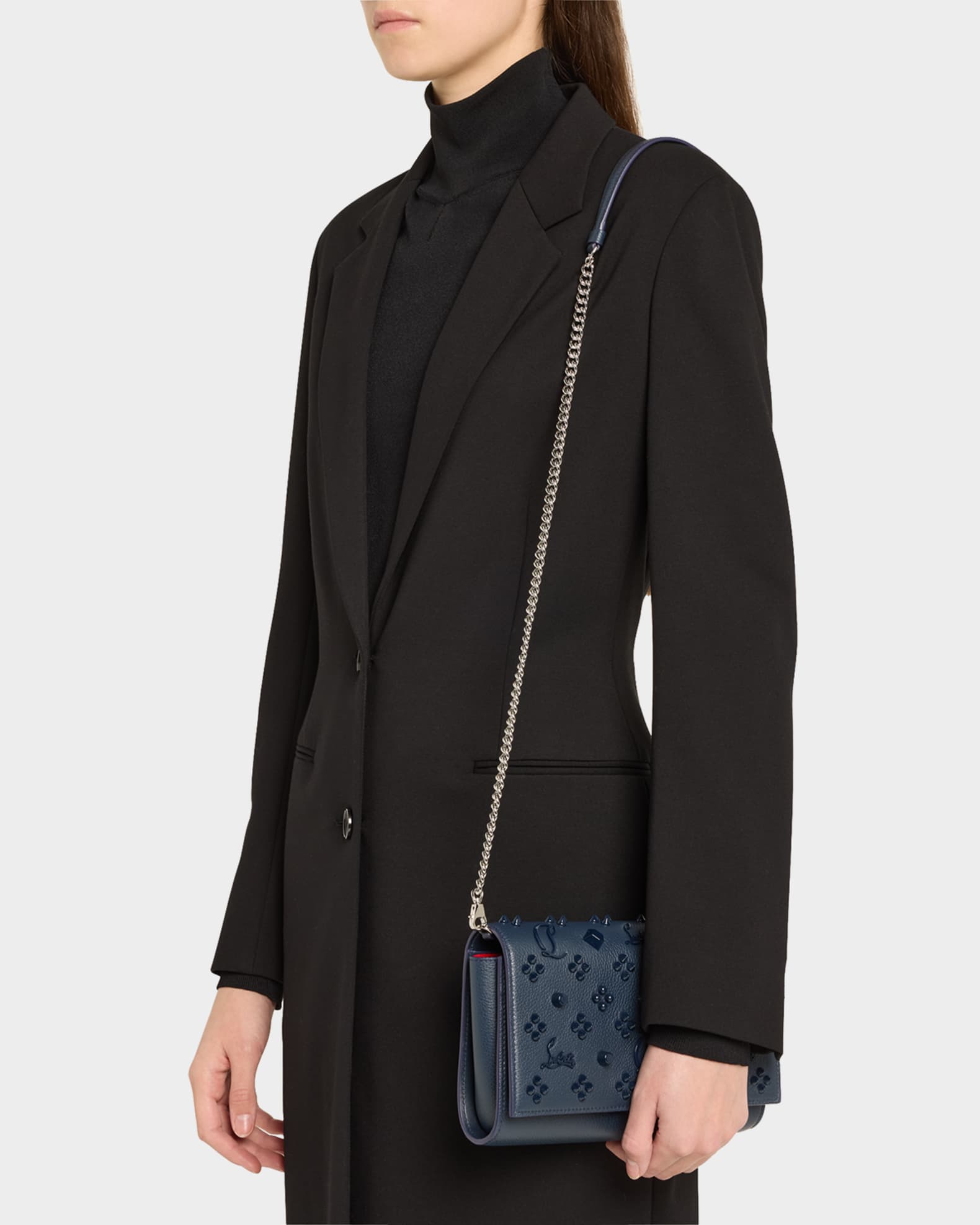 Paloma Clutch in Loubinthesky Leather 1