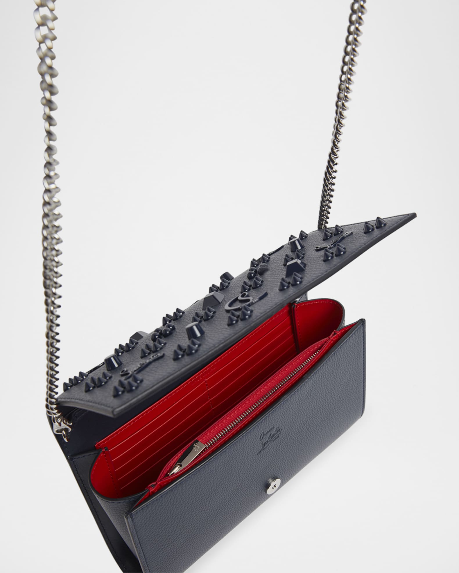 Christian Louboutin Paloma Clutch in Loubinthesky Leather Neiman Marcus