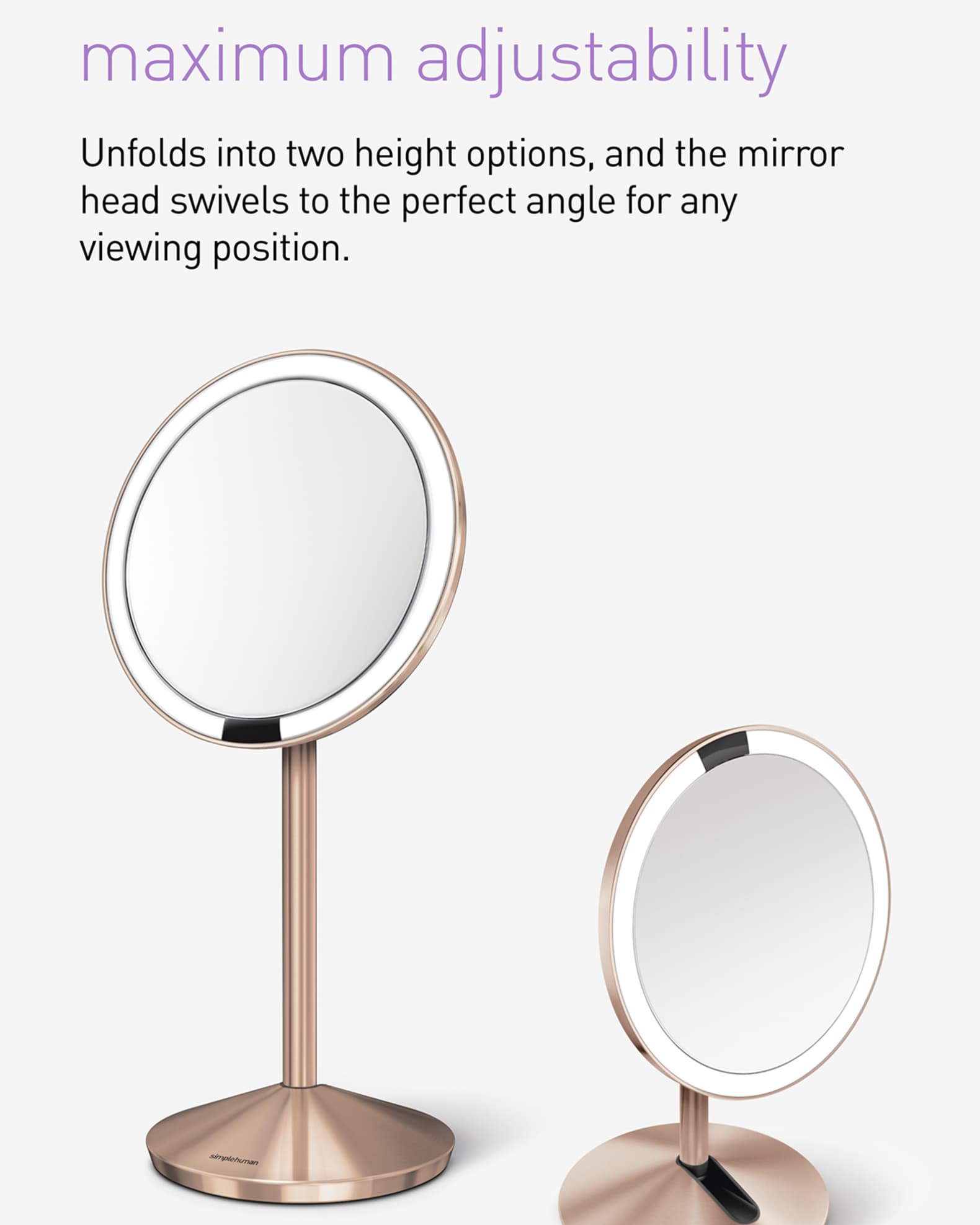 sensor mirror mini - simplehuman